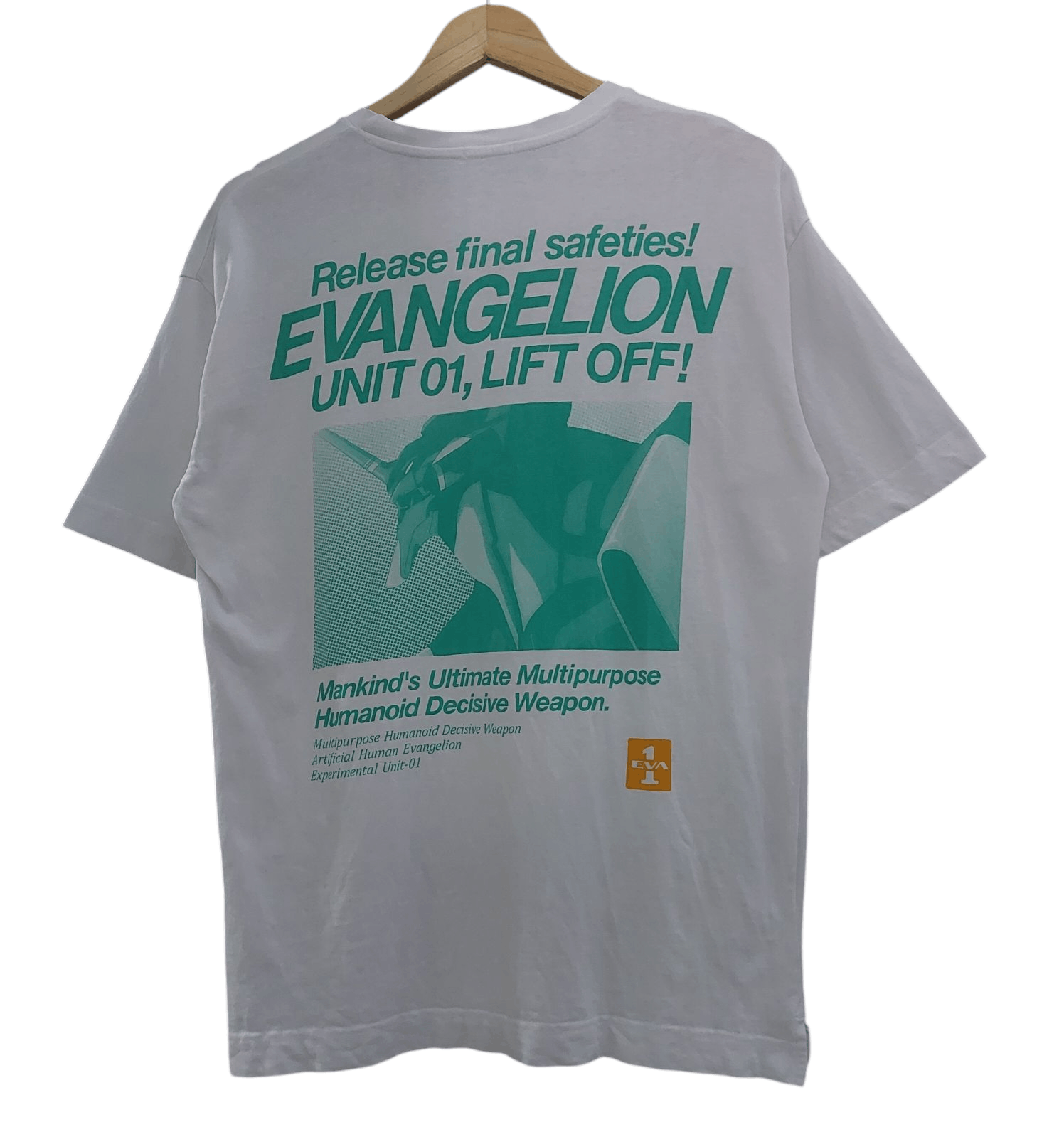 Anime EVANGELION ANIME T-SHIRT Size US M / EU 48-50 / 2 - 1 Thumbnail