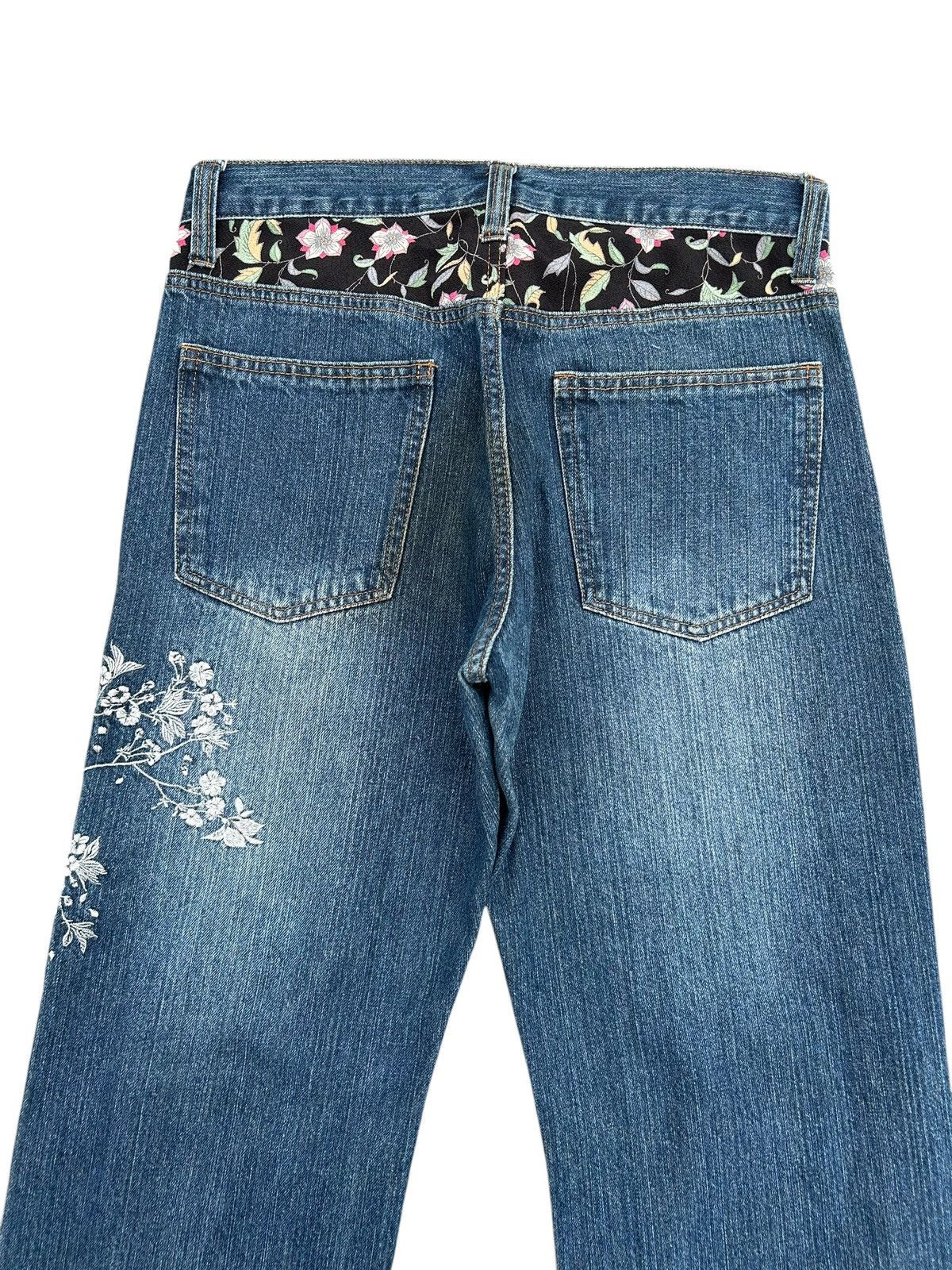 Kapital Karakuri Tamashii Japanese Inspired Distressed Denim Jeans Size US 32 / EU 48 - 12 Thumbnail
