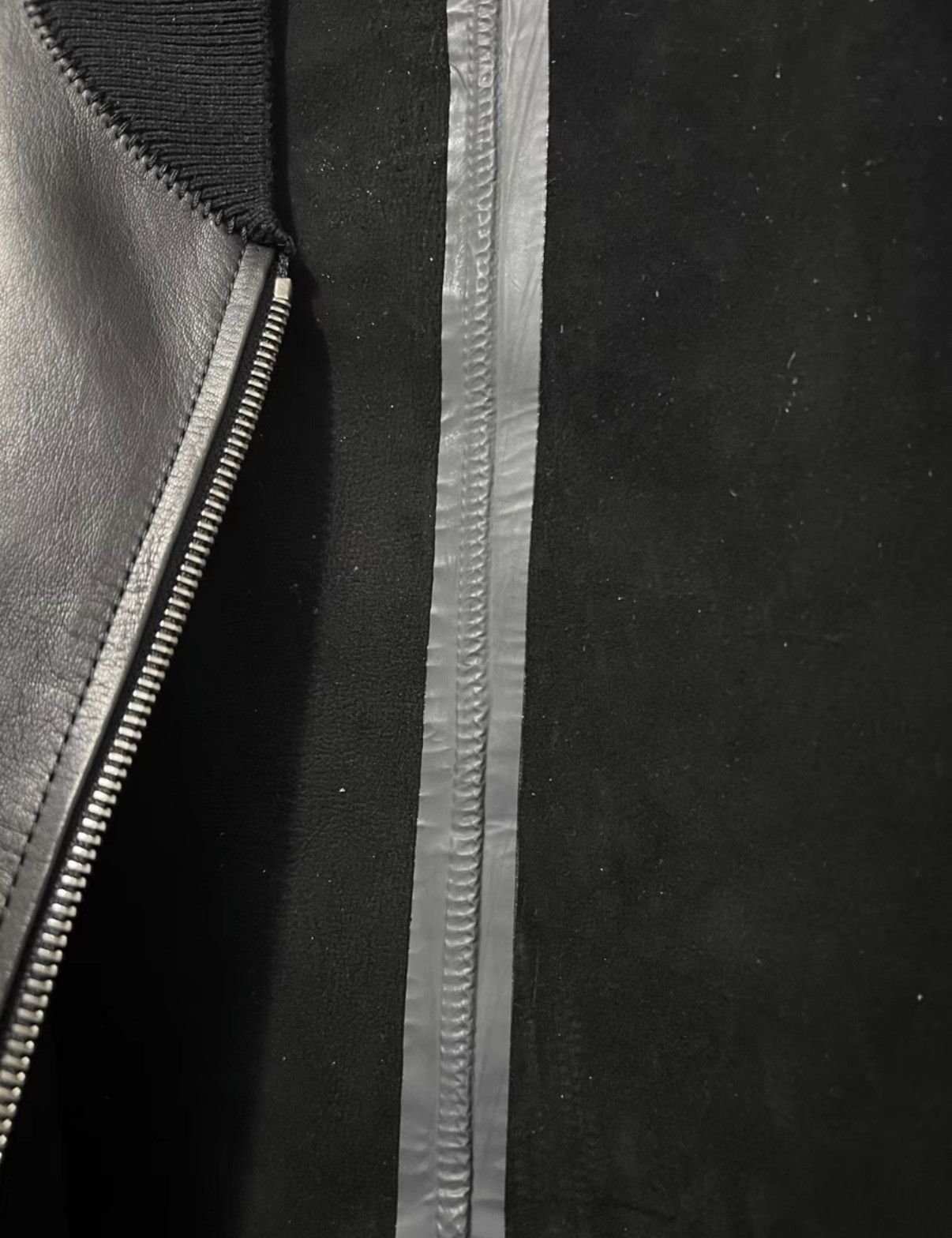 Isaac Sellam Experience ISAAC SELLAM French Leather King Bomber Keel Leather Jacket Size US S / EU 44-46 / 1 - 5 Thumbnail