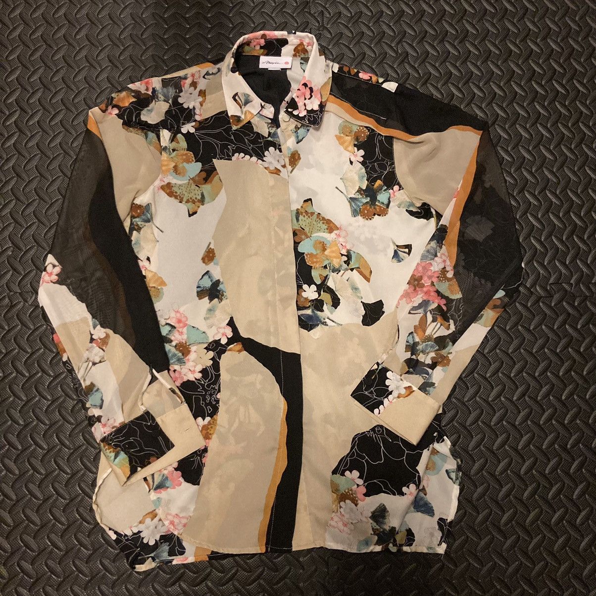 3.1 Phillip Lim 3.1 Phillip Lim Floral Blouse Size XS / US 0-2 / IT 36-38 - 1 Thumbnail