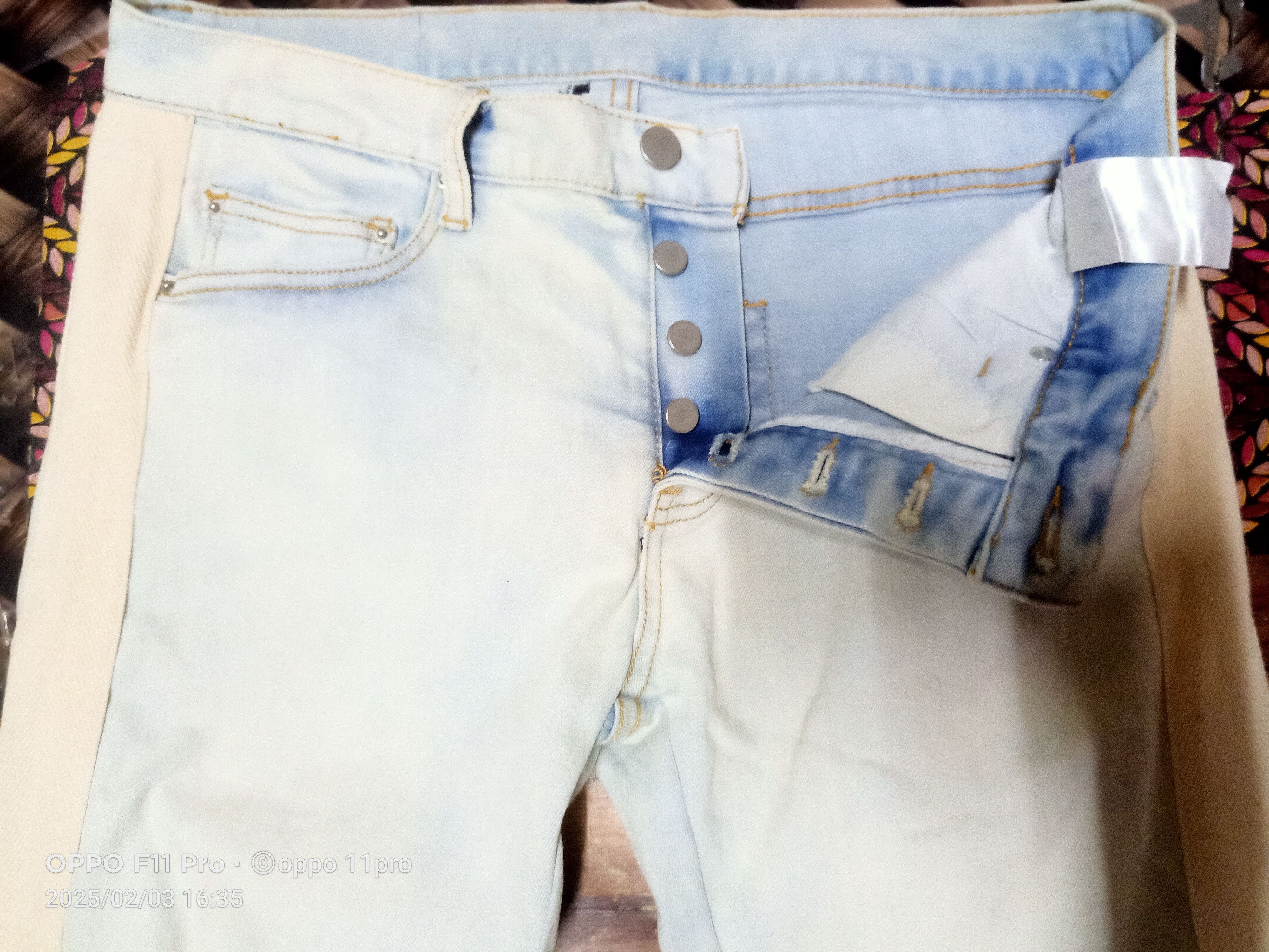 Designer × MNML MNML Denim Zipper Customers Pants Size US 32 / EU 48 - 4 Thumbnail