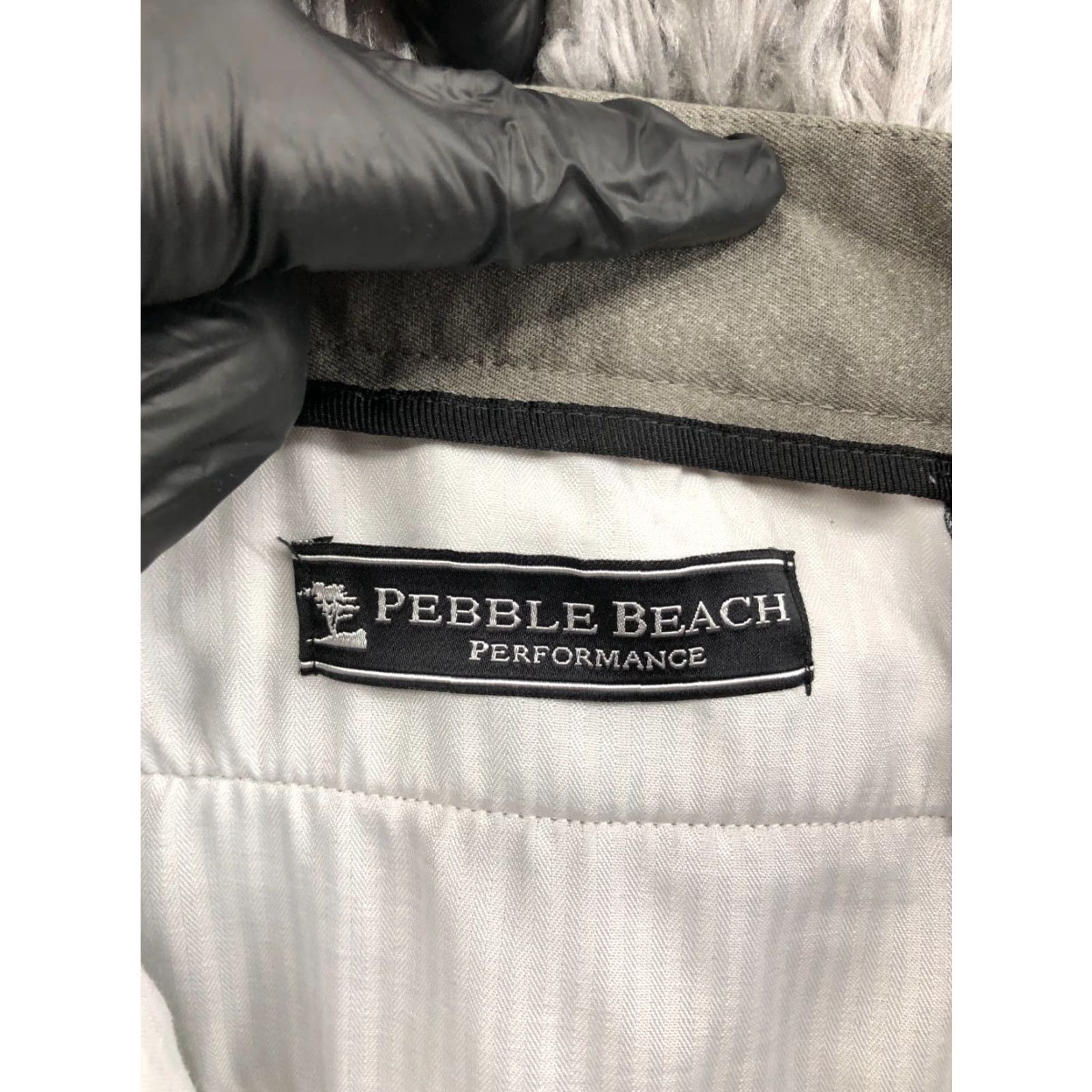 Vintage Pebble Beach Mens Shorts Bermuda 5-Pocket Gray Cotton Blend Medium Wash Regular 38 Size US 38 / EU 54 - 6 Thumbnail
