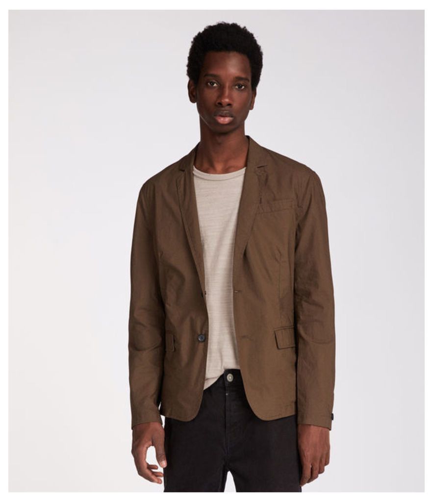 Allsaints Allsaints Cotton Classic Rohan Blazer Jacket Size US S / EU 44-46 / 1 - 1 Thumbnail