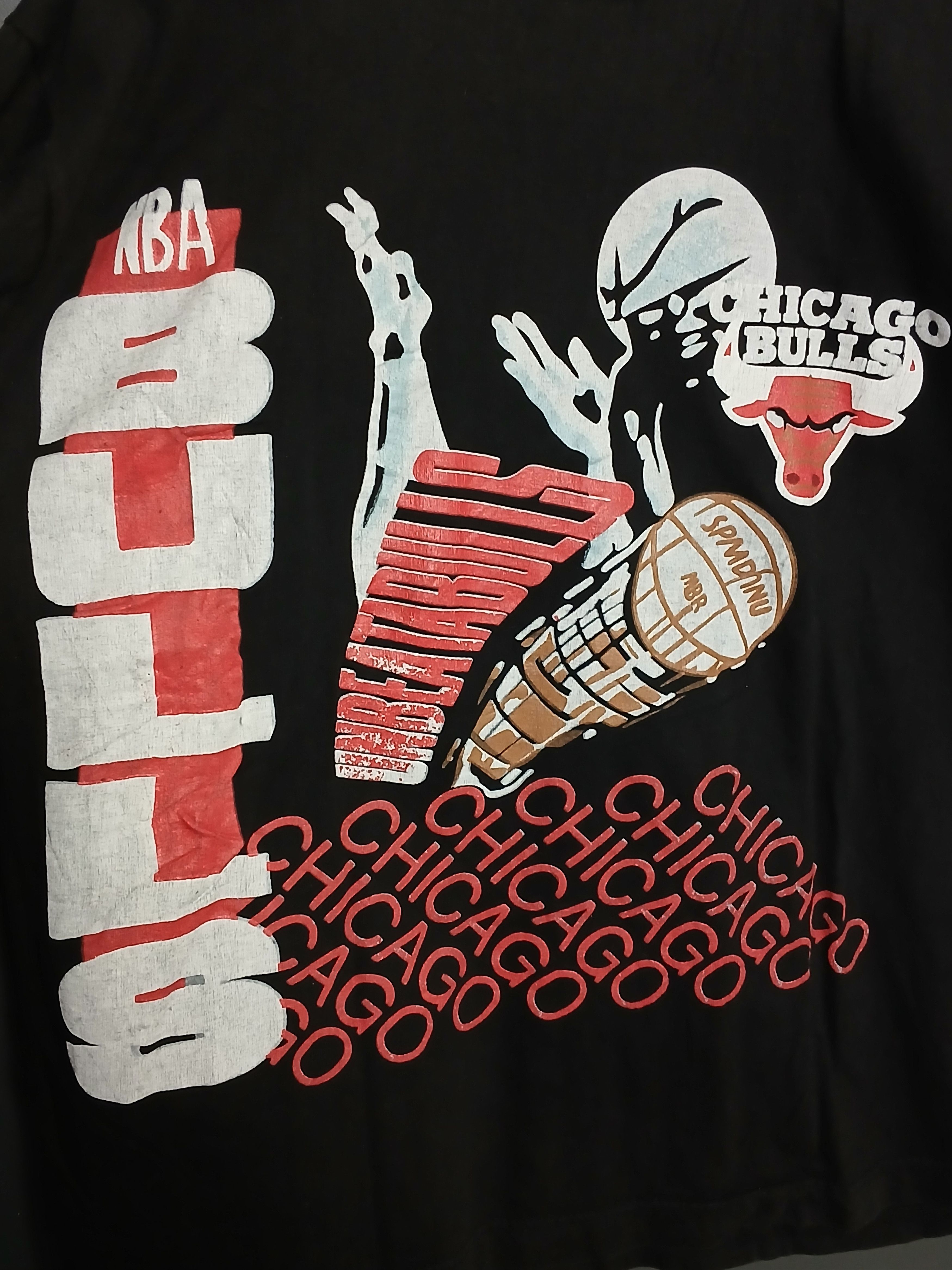 NBA NBA Chicago Bulls Basketball T-Shirt Size US L / EU 52-54 / 3 - 3 Thumbnail