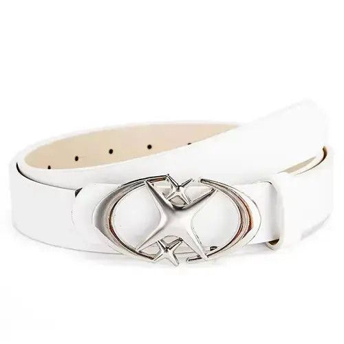 Other Triple Star Bucklr Pu Leather Belt Size ONE SIZE - 2 Thumbnail