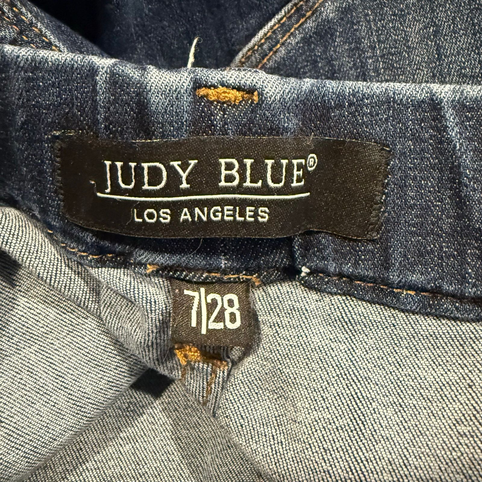 Judy Blue Judy Blue Women’s Pull On Skinny Fit Jeans Size 7 Size 28" / US 6 / IT 42 - 6 Thumbnail
