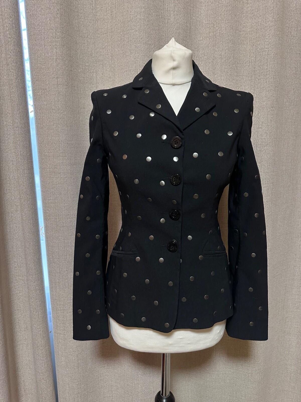 Moschino Vintage MOSCHINO Metal 'Domes' Jacket Sz IT 40 Size M / US 6-8 / IT 42-44 - 3 Thumbnail