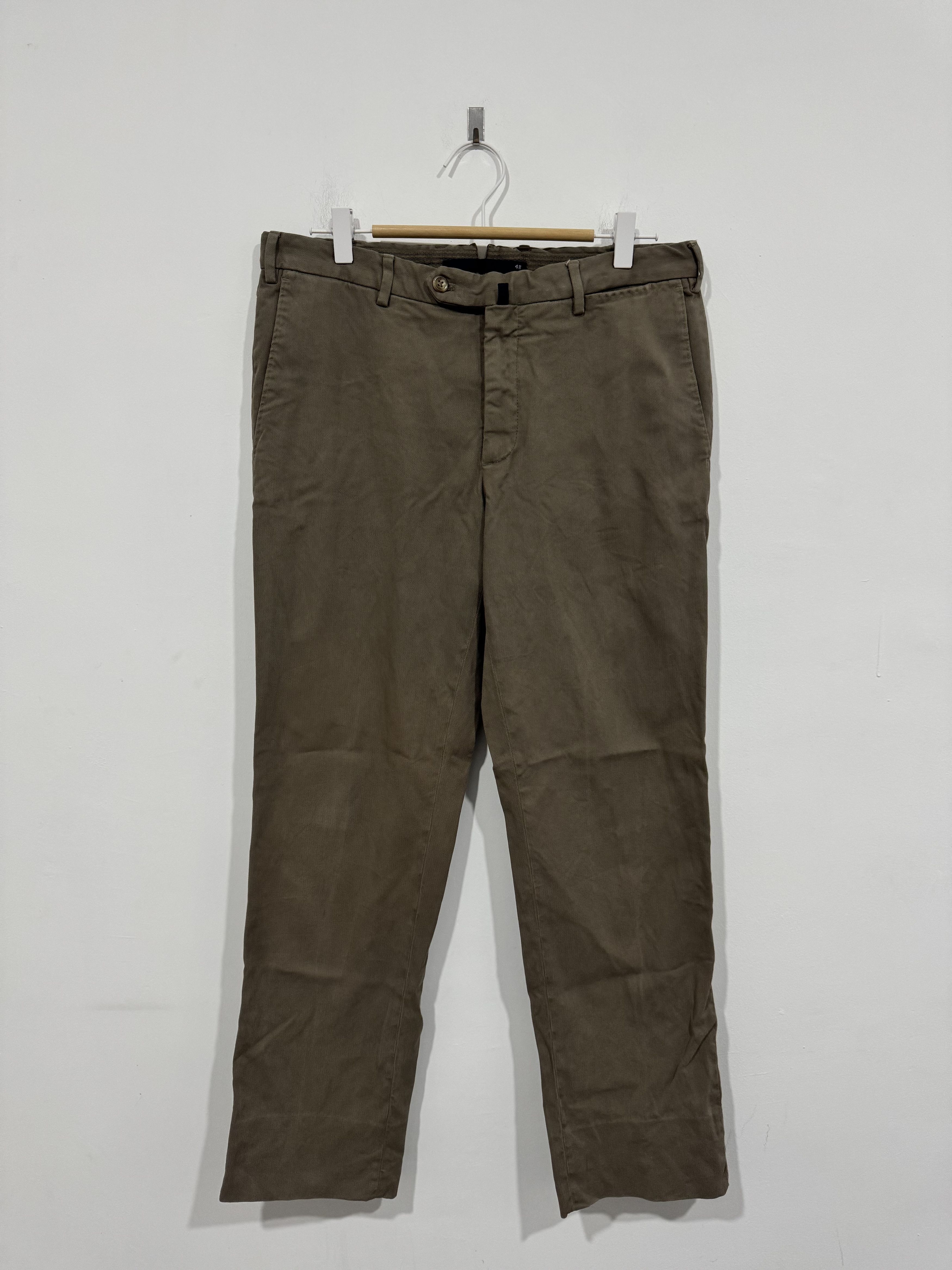 Incotex Incotex Slowear Olive #2 Size US 32 / EU 48 - 1 Thumbnail