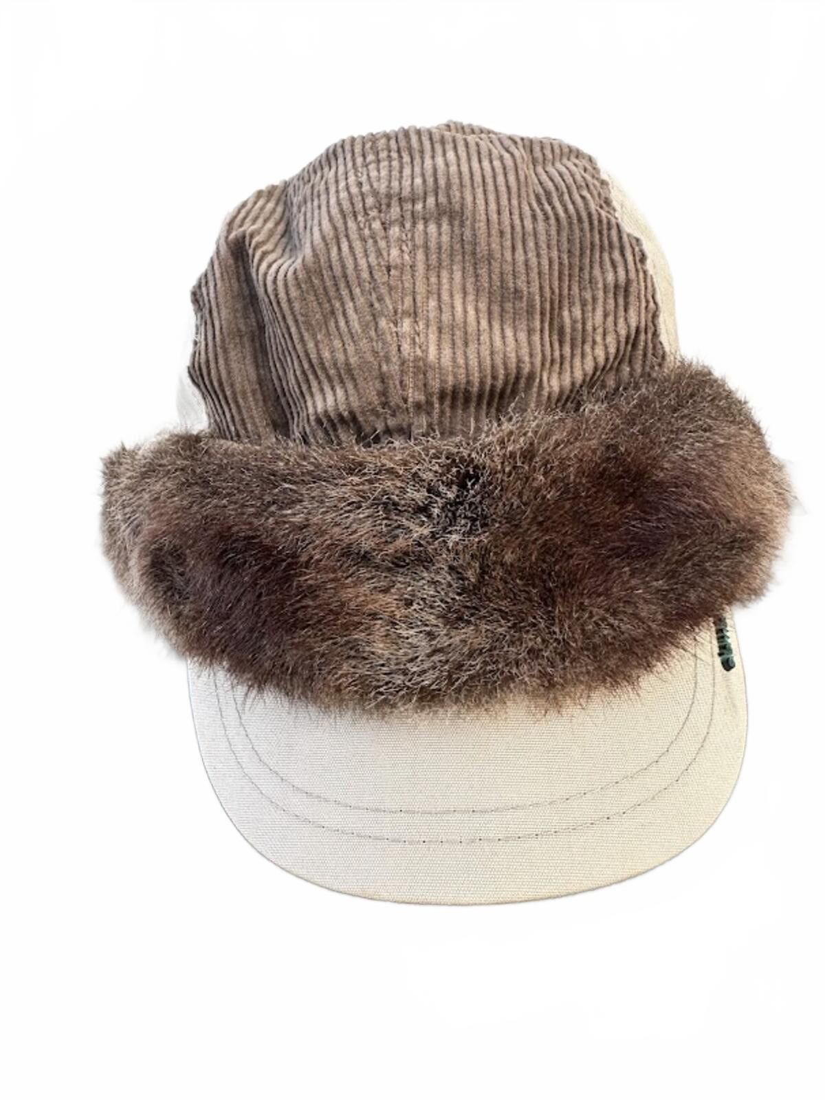 Other Element Crowns Corduroy Fur Ear Flap Hat Size ONE SIZE - 1 Thumbnail