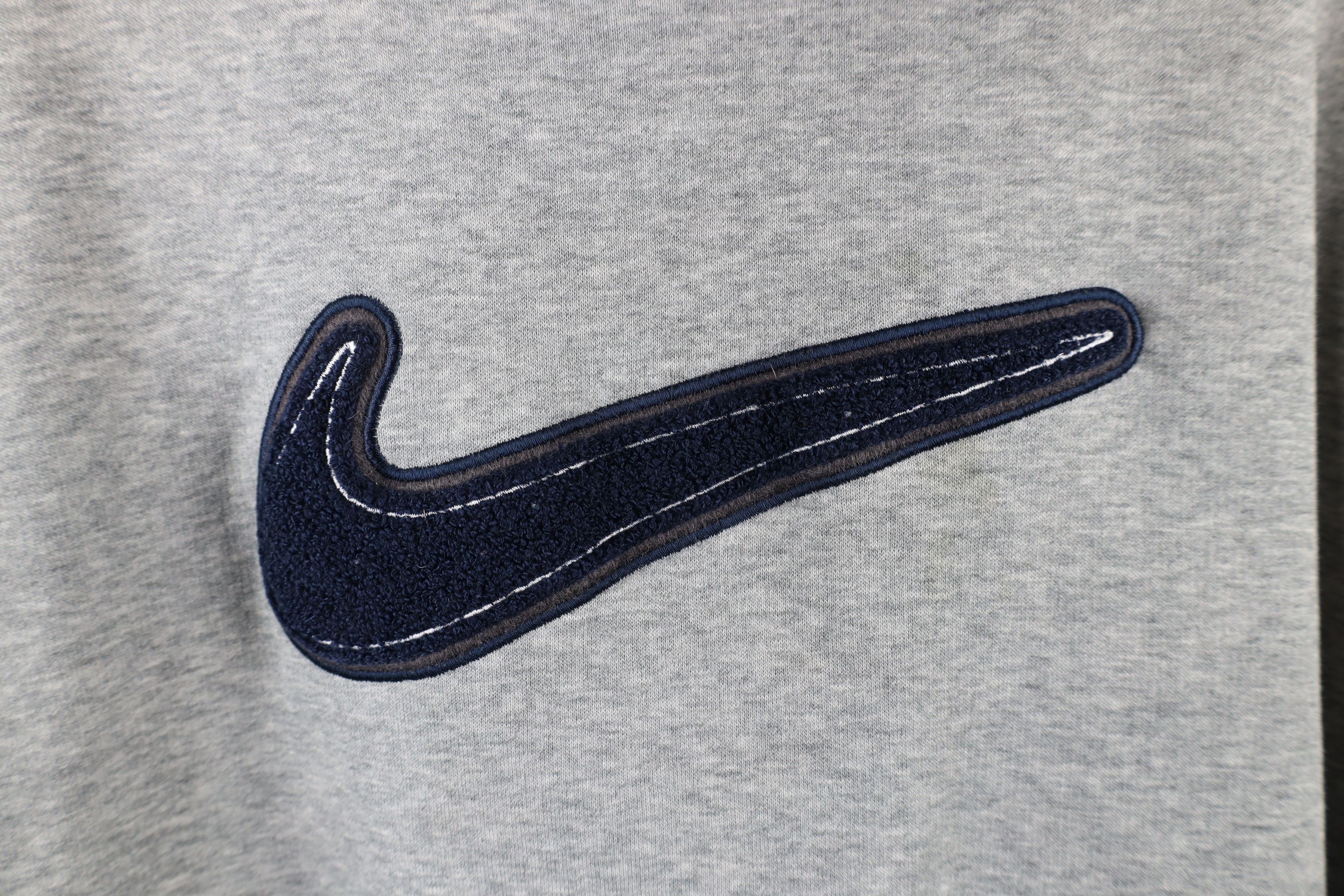 Nike Vintage Nike Travis Scott Big Swoosh Logo Hoodie Sweatshirt Size US XXL / EU 58 / 5 - 5 Thumbnail