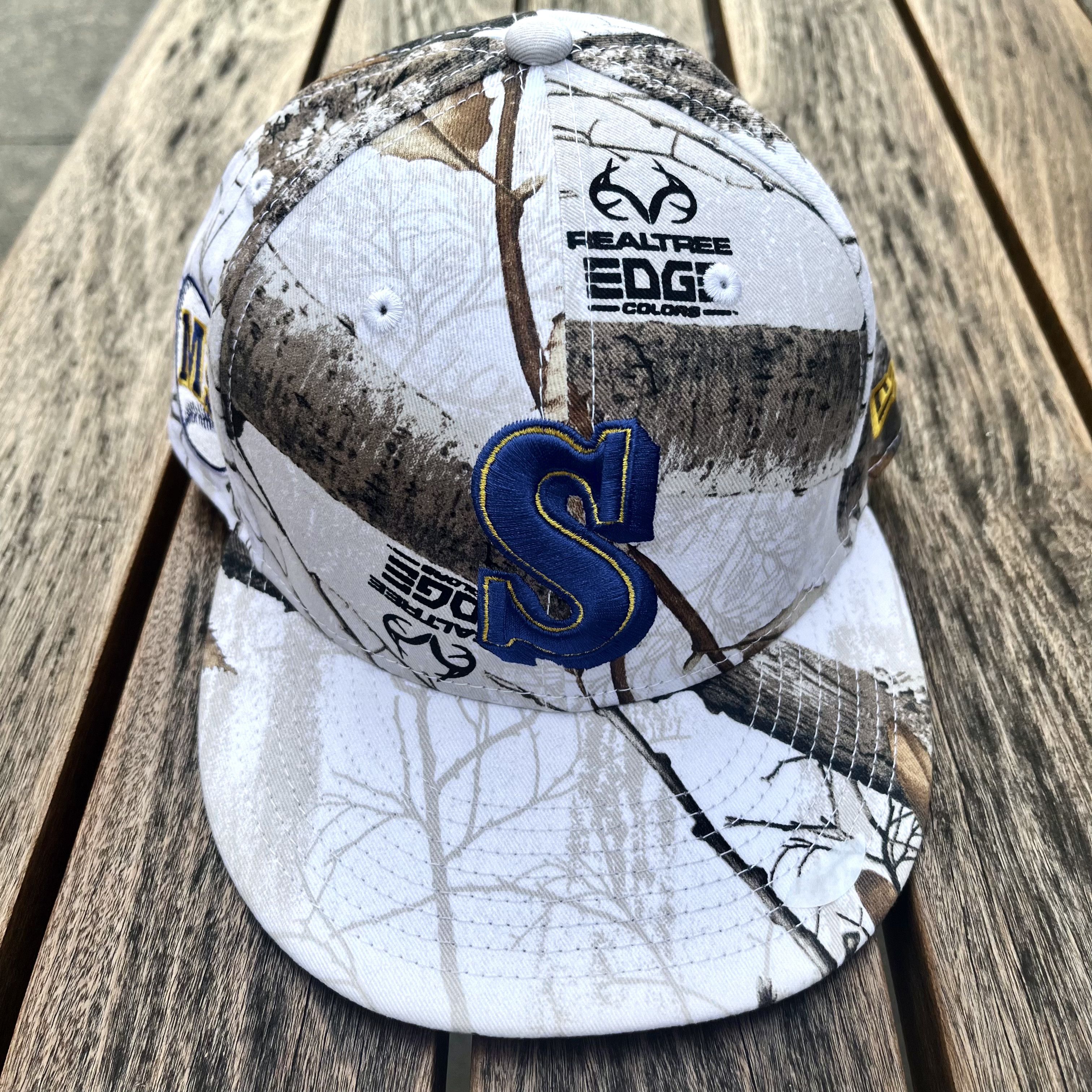 New Era Seattle Mariners Realtree Camo New Era 59FIFTY Hat 7 1/2 Size ONE SIZE - 2 Thumbnail
