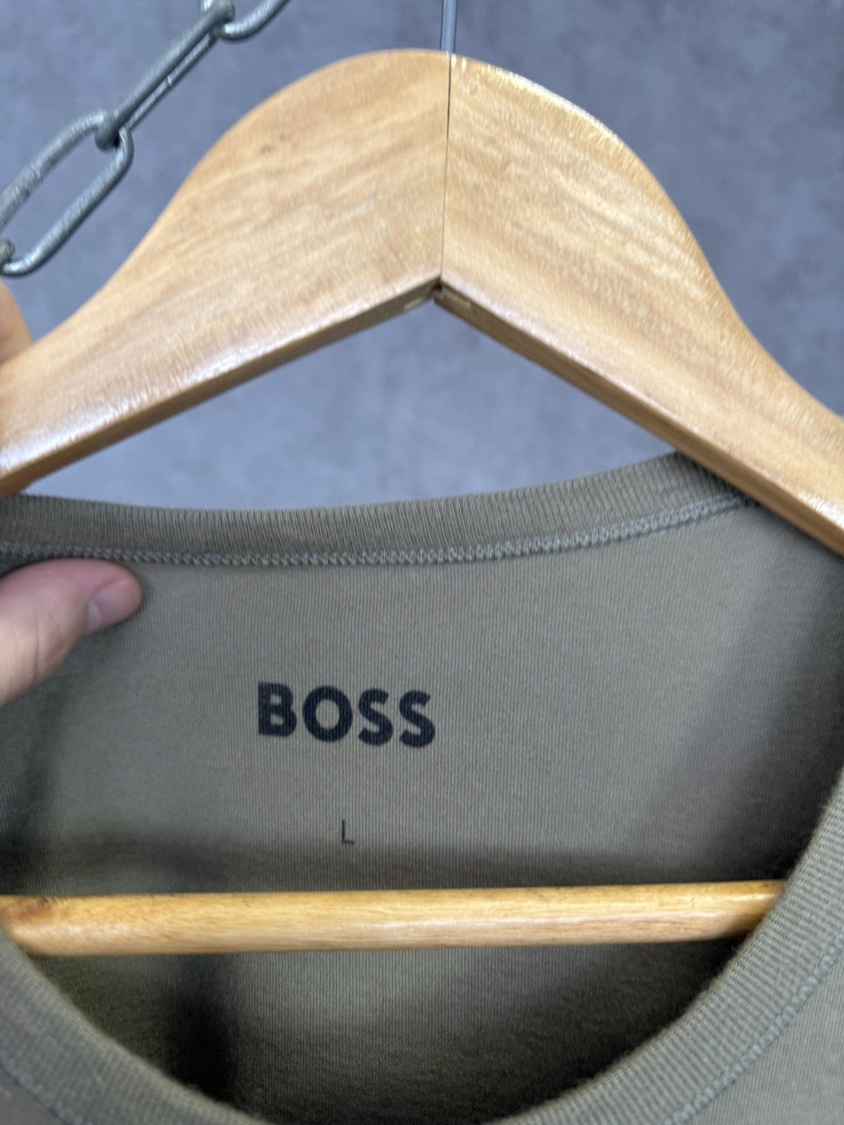 Designer × Hugo Boss Hugo Boss designer logo tee Size US M / EU 48-50 / 2 - 3 Thumbnail