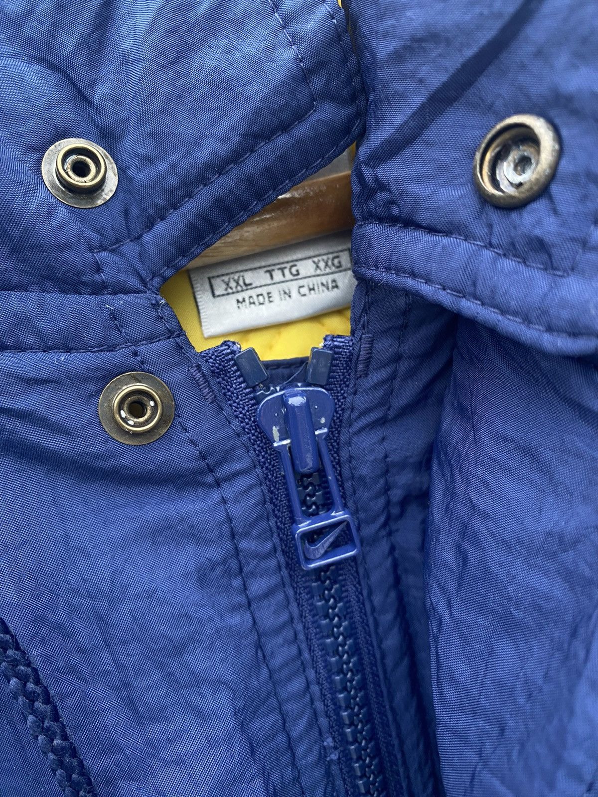 Nike × Vintage AW Vintage Nike Woven Big Swoosh Parka Jacket Size US XXL / EU 58 / 5 - 7 Thumbnail