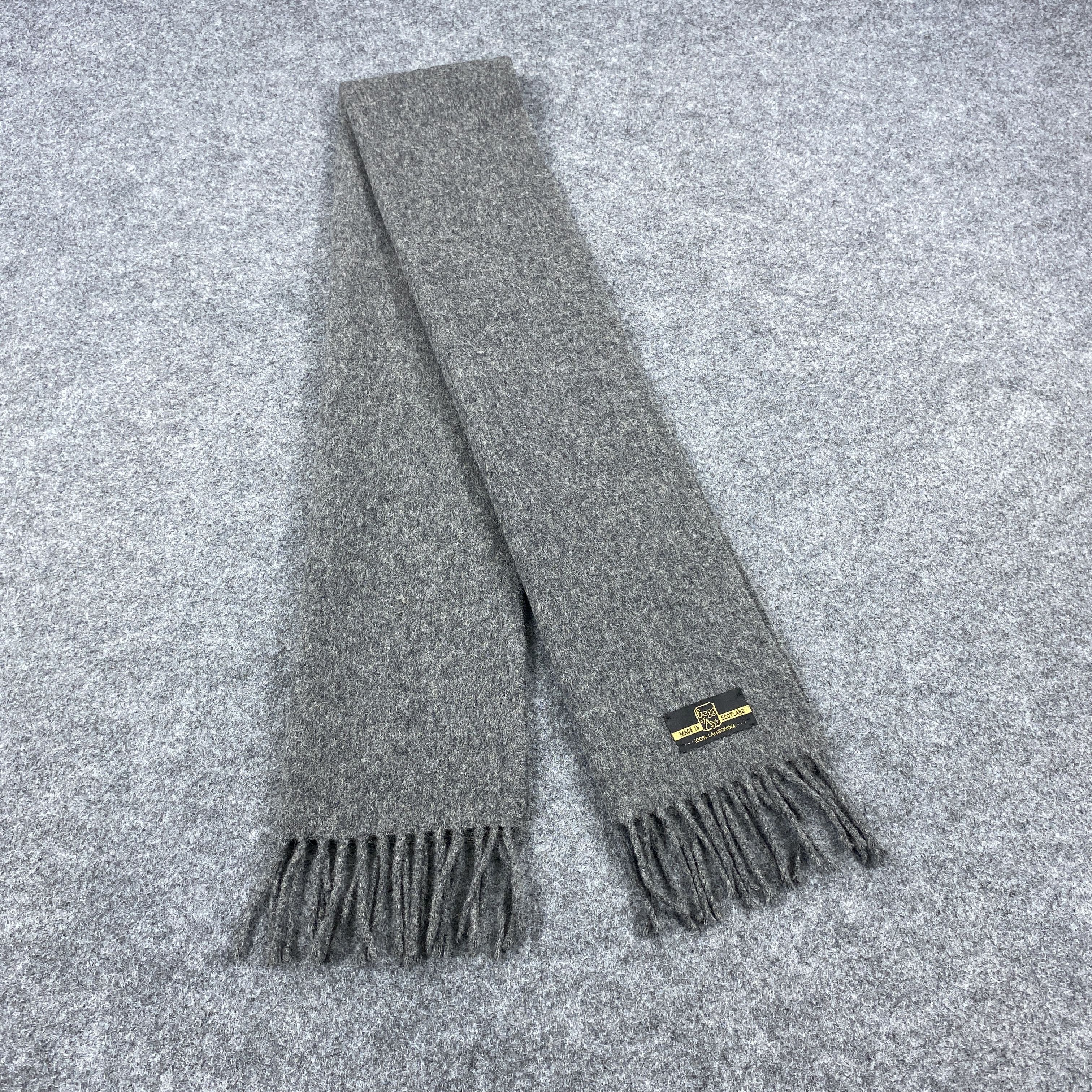 Begg x Co × Vintage GF10695 Begg of Ayr Scarf Neck Wear Muffler Nova Check Size ONE SIZE - 1 Thumbnail