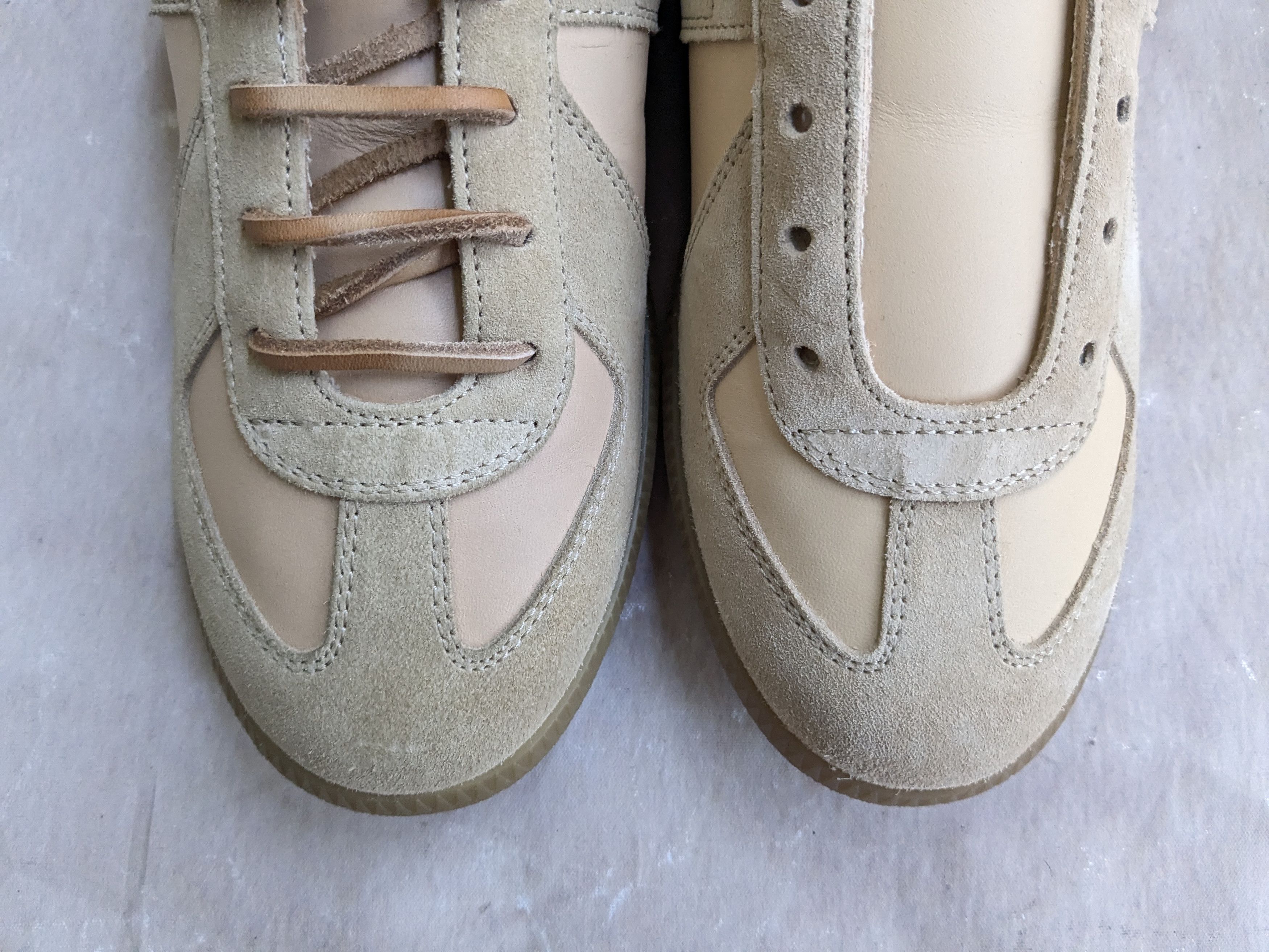 Maison Margiela Maison Margiela GAT Replica 7 40 Tan Suede Leather Size US 7 / EU 40 - 3 Thumbnail
