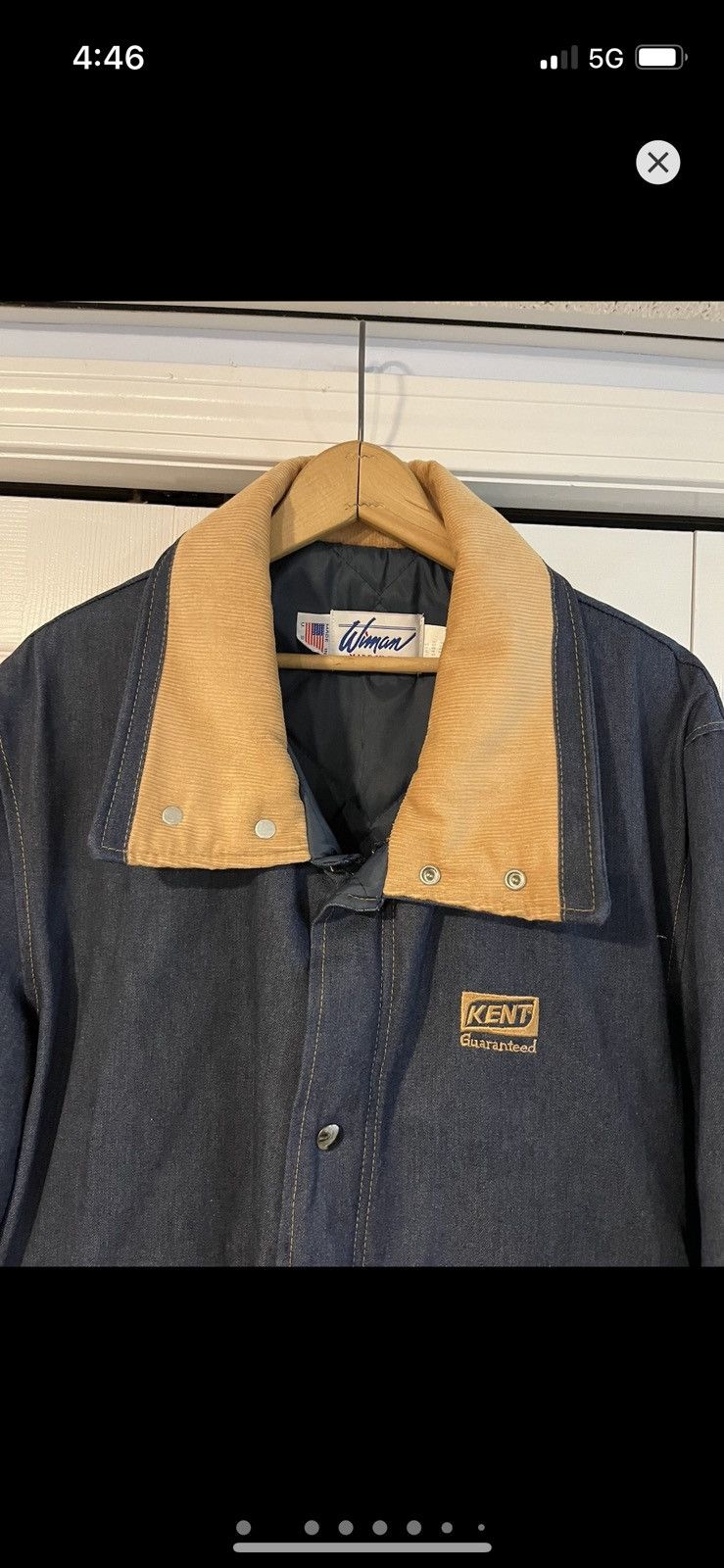 Carhartt Denim Heavy Duty Canvas Jacket XXL Size US XXL / EU 58 / 5 - 3 Thumbnail