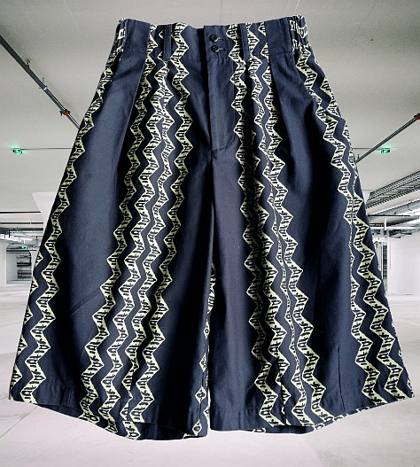 Nicholas Daley Calypso zig-zag weave long shorts Size US 28 / EU 44 - 6 Thumbnail