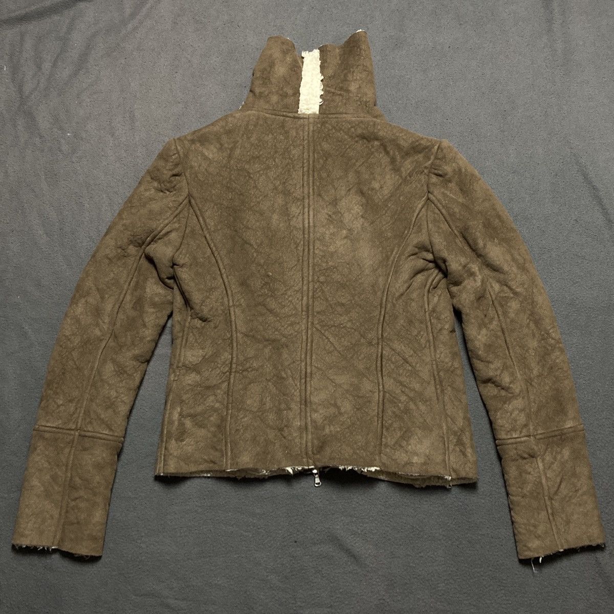Japanese Brand × Vintage Rick Owens style asymmetrical jacket Size S / US 4 / IT 40 - 5 Thumbnail