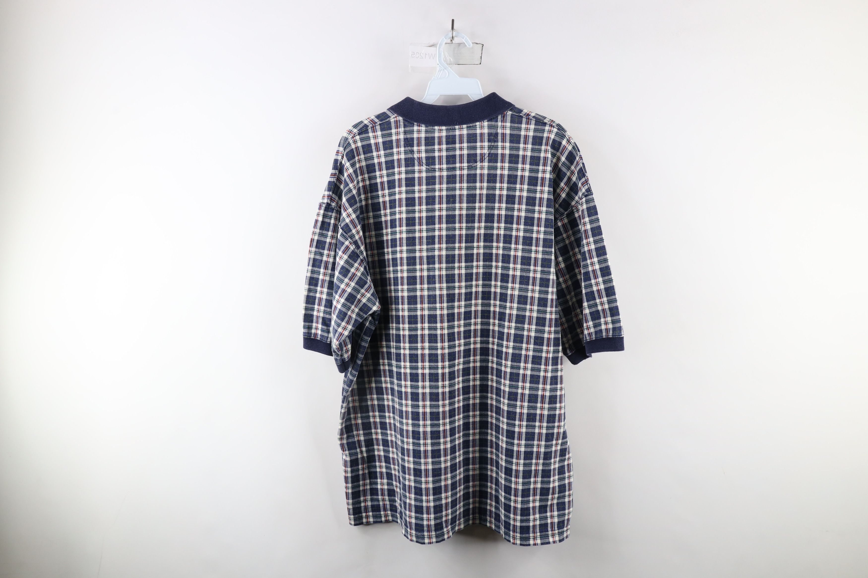 Vintage Vintage 90s Duck Head Rainbow Plaid Collared Polo Shirt USA Size US L / EU 52-54 / 3 - 10 Thumbnail
