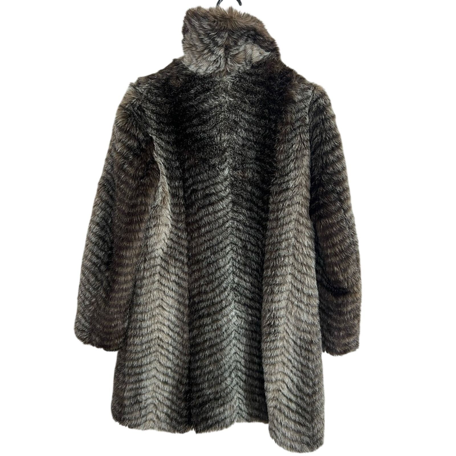 Other Designer Tyber Full Length Faux Fur England Coat NO FLAWS Size M / US 6-8 / IT 42-44 - 2 Thumbnail