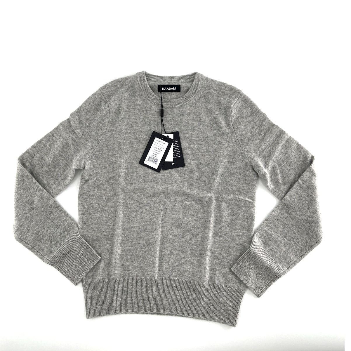 NAADAM Naadam Women's Cement The Original Cashmere Sweater Size XXS Size XXS / US 00 / IT 34 - 4 Thumbnail