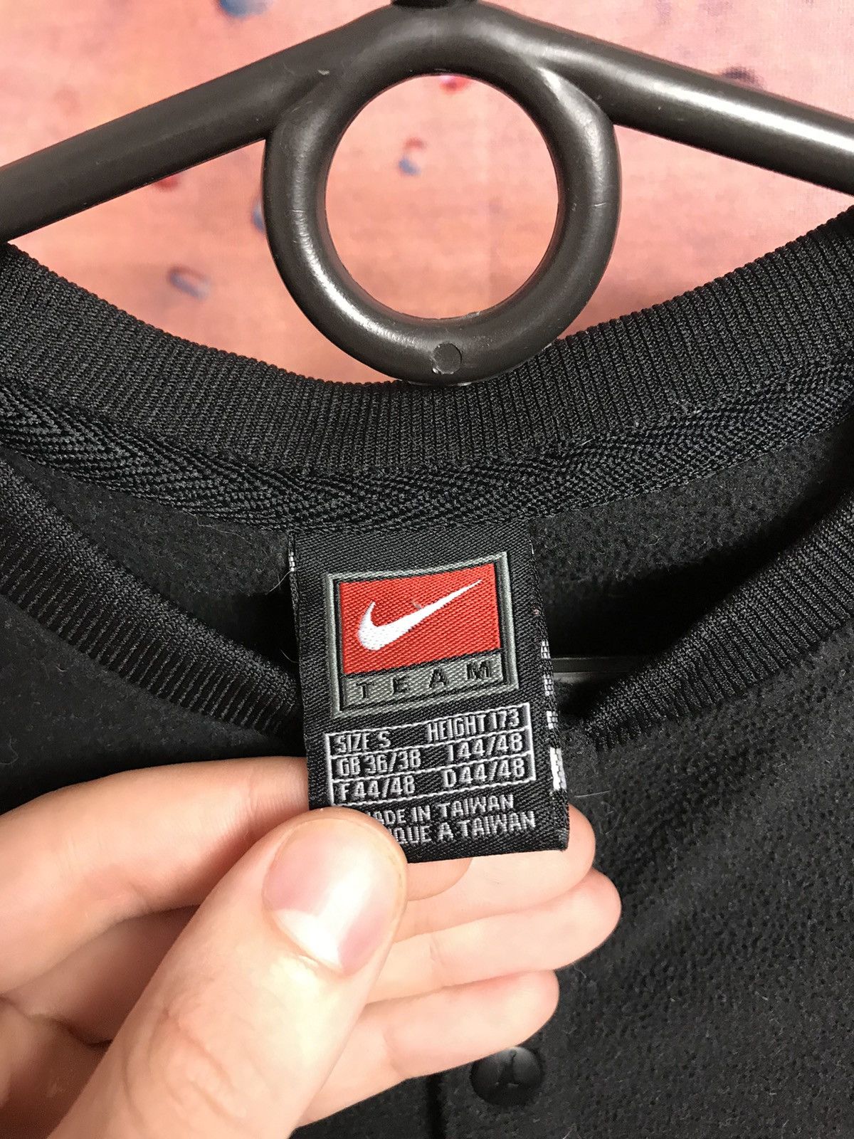 Jordan Brand Vintage Nike Jordan streetwear fleece longsleeve Size US S / EU 44-46 / 1 - 4 Thumbnail