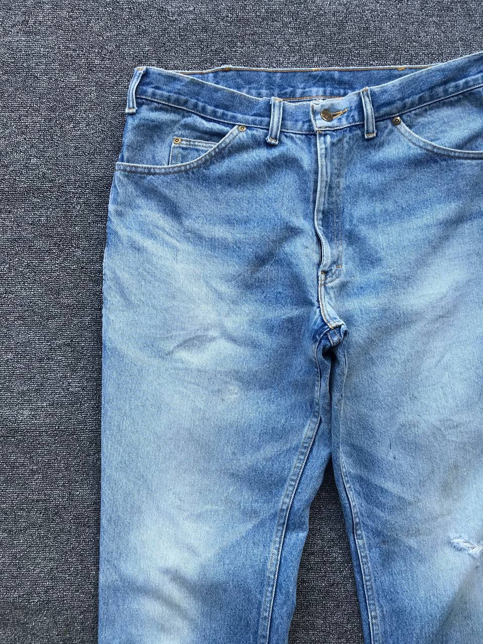 Lee VINTAGE 80S LEE LIGHTWASH DISTRESSED JEAN W34X30 Size US 34 / EU 50 - 2 Thumbnail