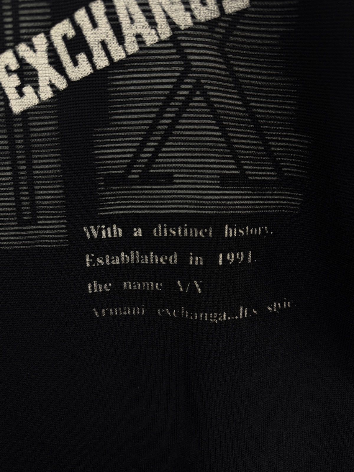 Armani 🇺🇸 Vintage 1991 Armani Exchange Rare T-Shirt Retro Hype Size US M / EU 48-50 / 2 - 5 Thumbnail