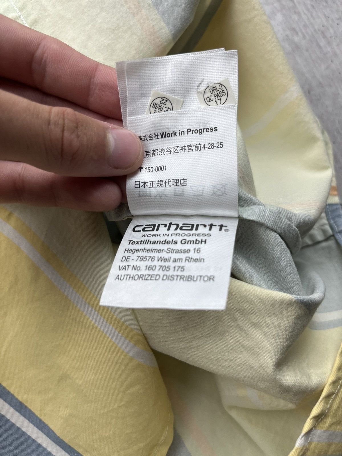 Carhartt Carhartt Gilman Shirt Garment Dyed Spearmint Size S Size US M / EU 48-50 / 2 - 10 Thumbnail