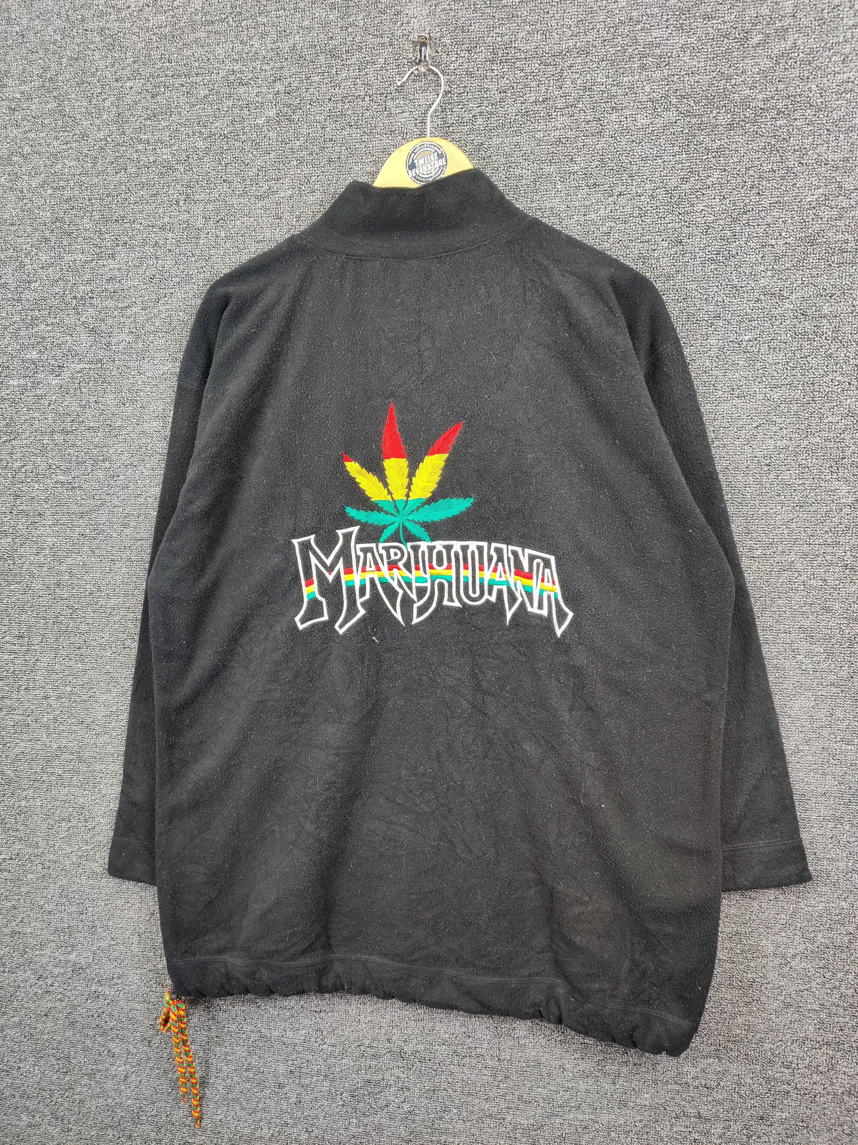 Bob Marley Bulk Marijuana Rasta/Dia Star Jamaica Fleece Jacket Size US L / EU 52-54 / 3 - 2 Thumbnail