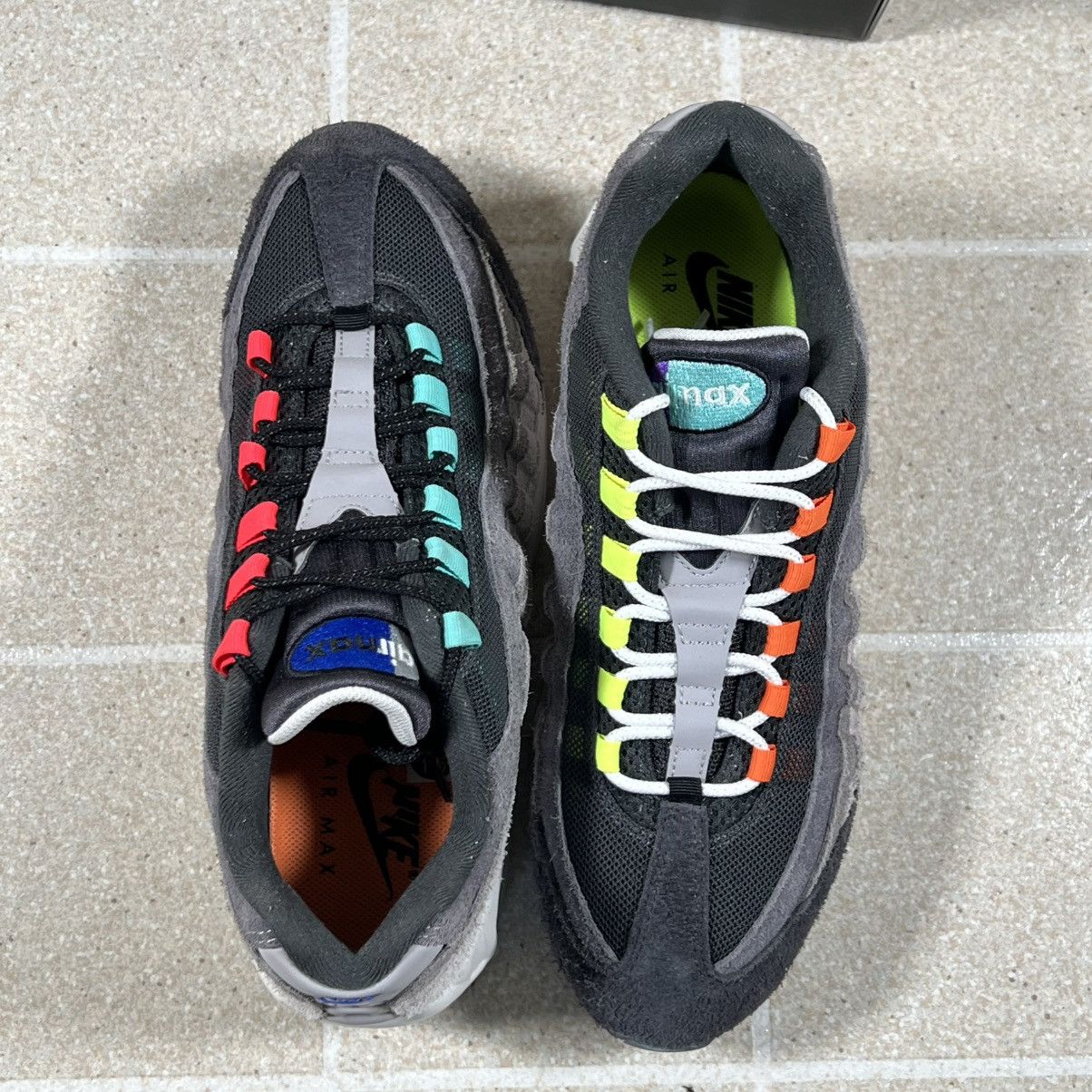 Nike Nike Air Max 95 Big Bubble PRM Greedy Size 11.5 Multi Color Size US 11.5 / EU 44-45 - 6 Thumbnail