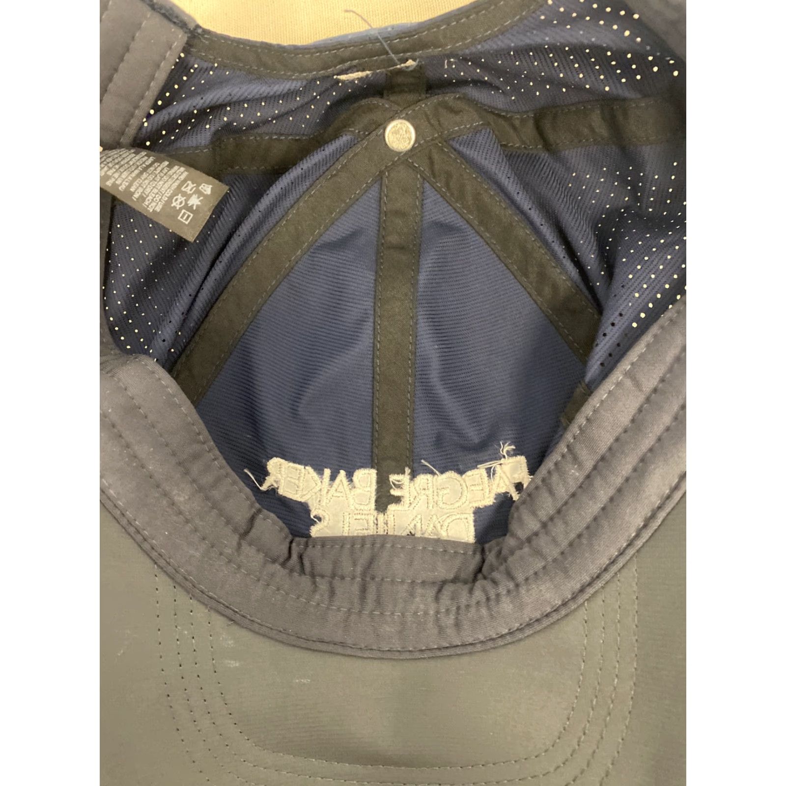 Nike Nike Golf Baseball Cap Adjustable One Size Blue Faegre Baker Daniels Logo Unisex Adults Size ONE SIZE - 5 Thumbnail
