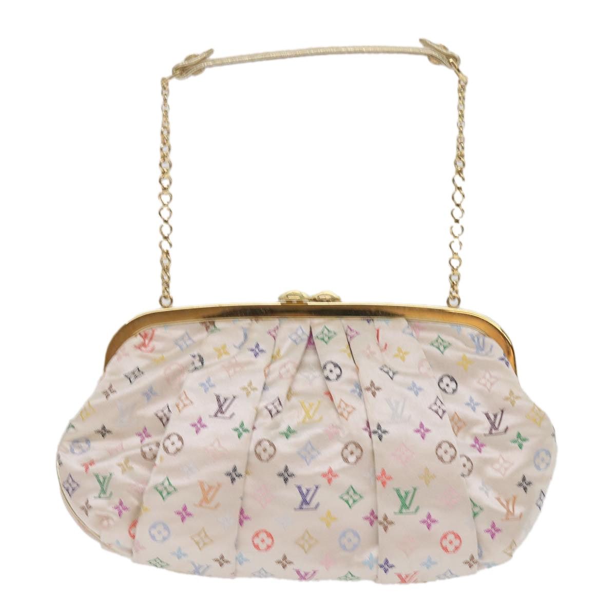 Louis Vuitton LOUIS VUITTON Monogram Multicolor Omoniere Hand Bag White Size ONE SIZE - 13 Thumbnail