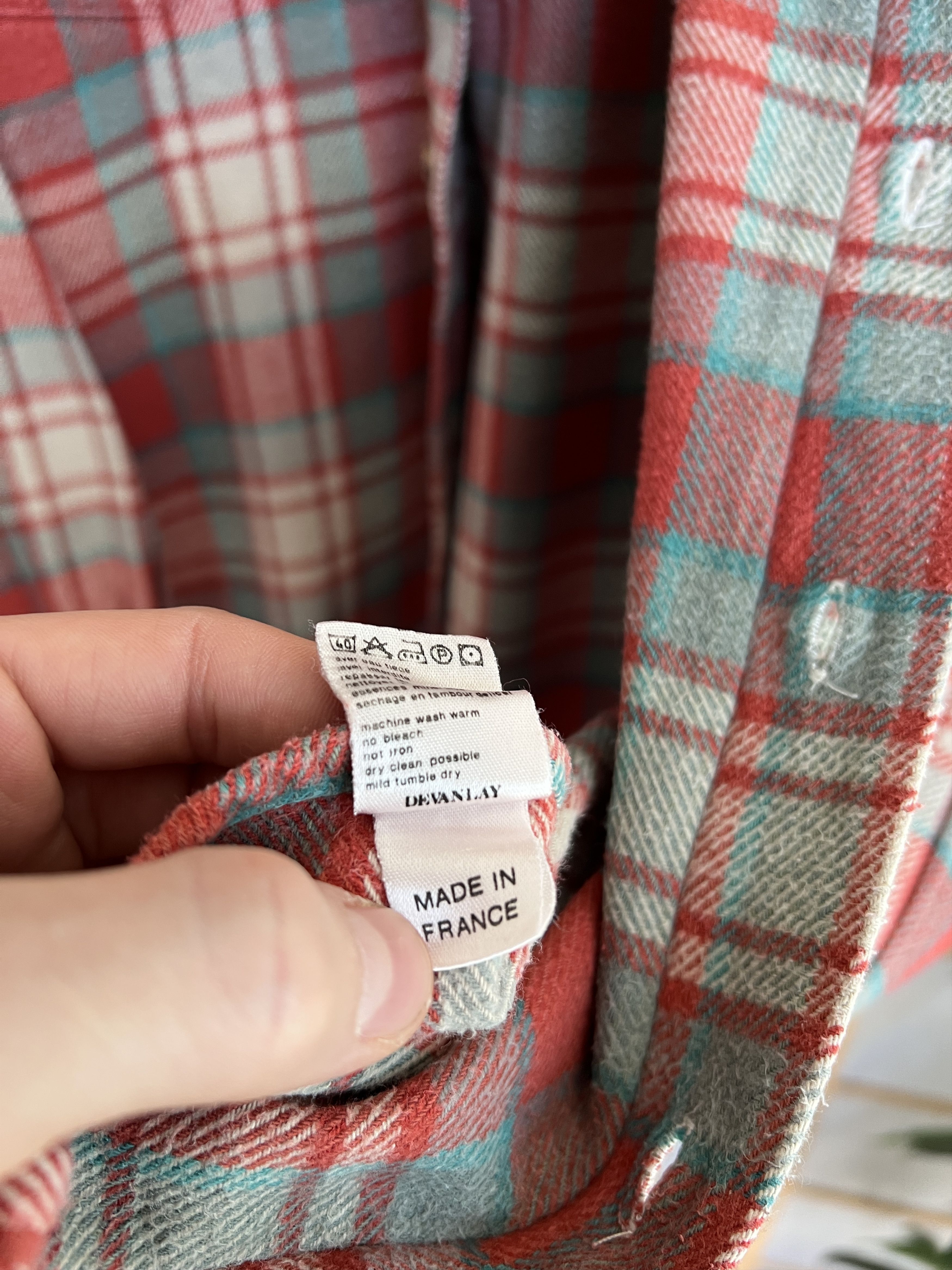 Lacoste Lacoste vintage 1990s flannel shirt plaid checked old money Size US S / EU 44-46 / 1 - 11 Thumbnail