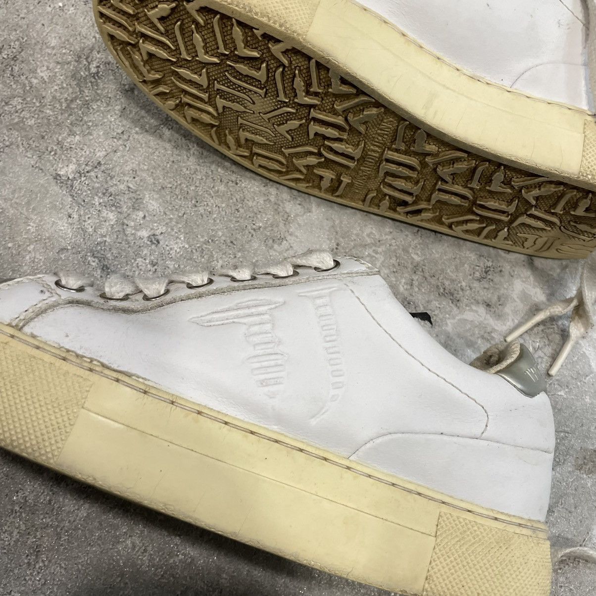 Trussardi Trussardi Leather sneakers Shoes boots old luxury Italy Size US 6 / EU 39 - 2 Thumbnail
