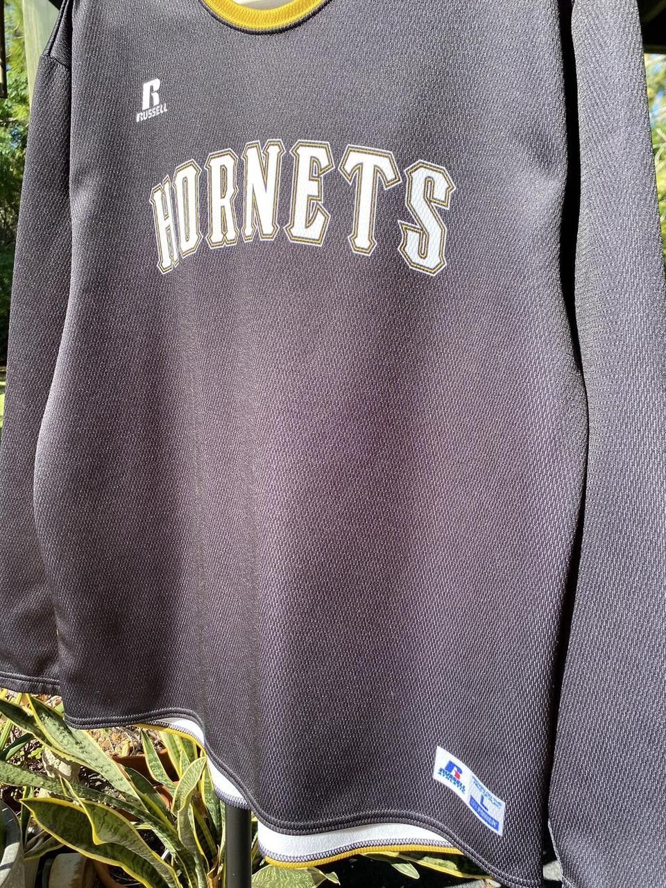 Russell Athletic Black and Yellow Heavyweight Hornets Russell Thermal Large Size US L / EU 52-54 / 3 - 3 Thumbnail