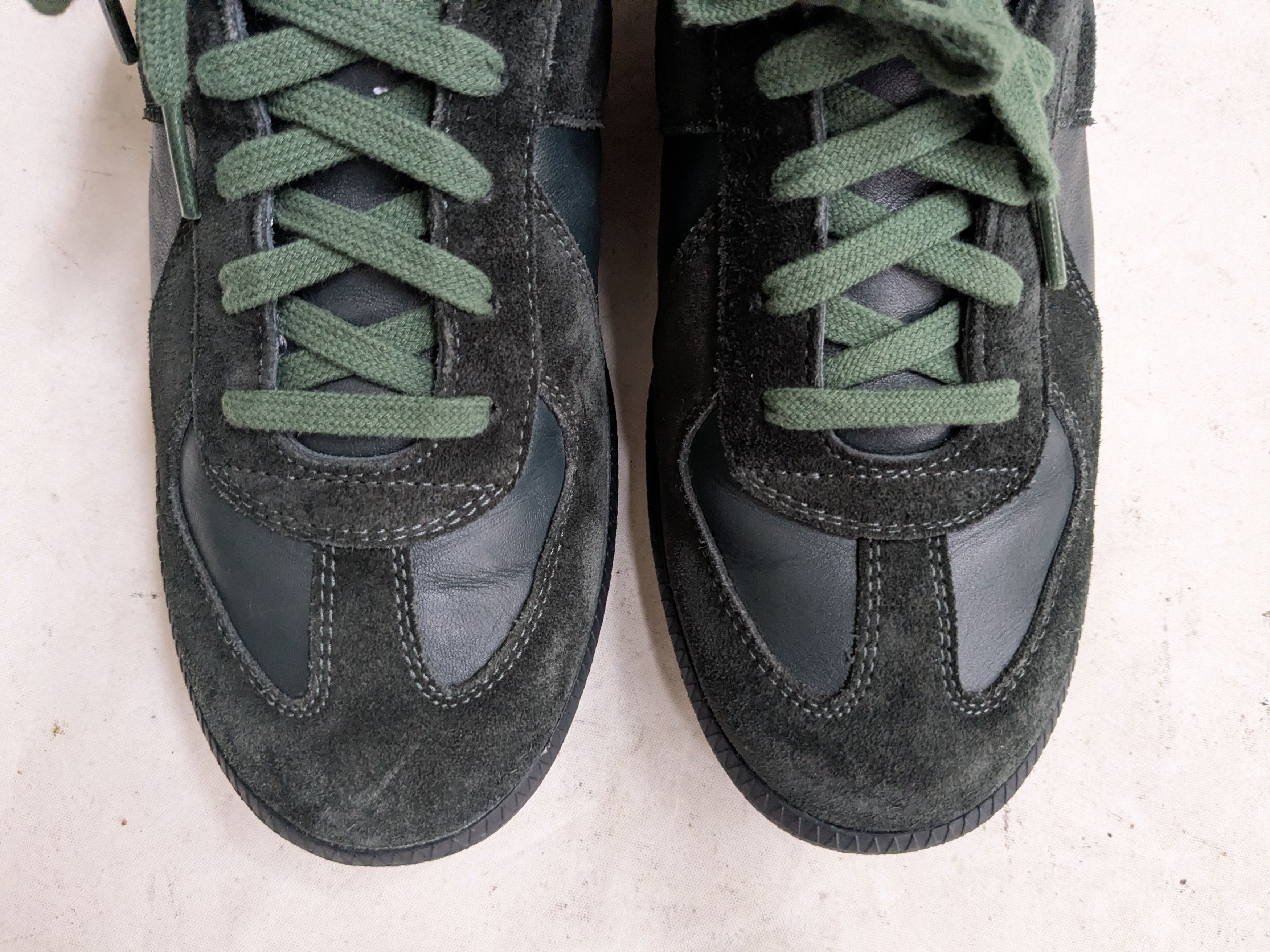 Maison Margiela GAT Replica Dark Green 9 42 Low Tops