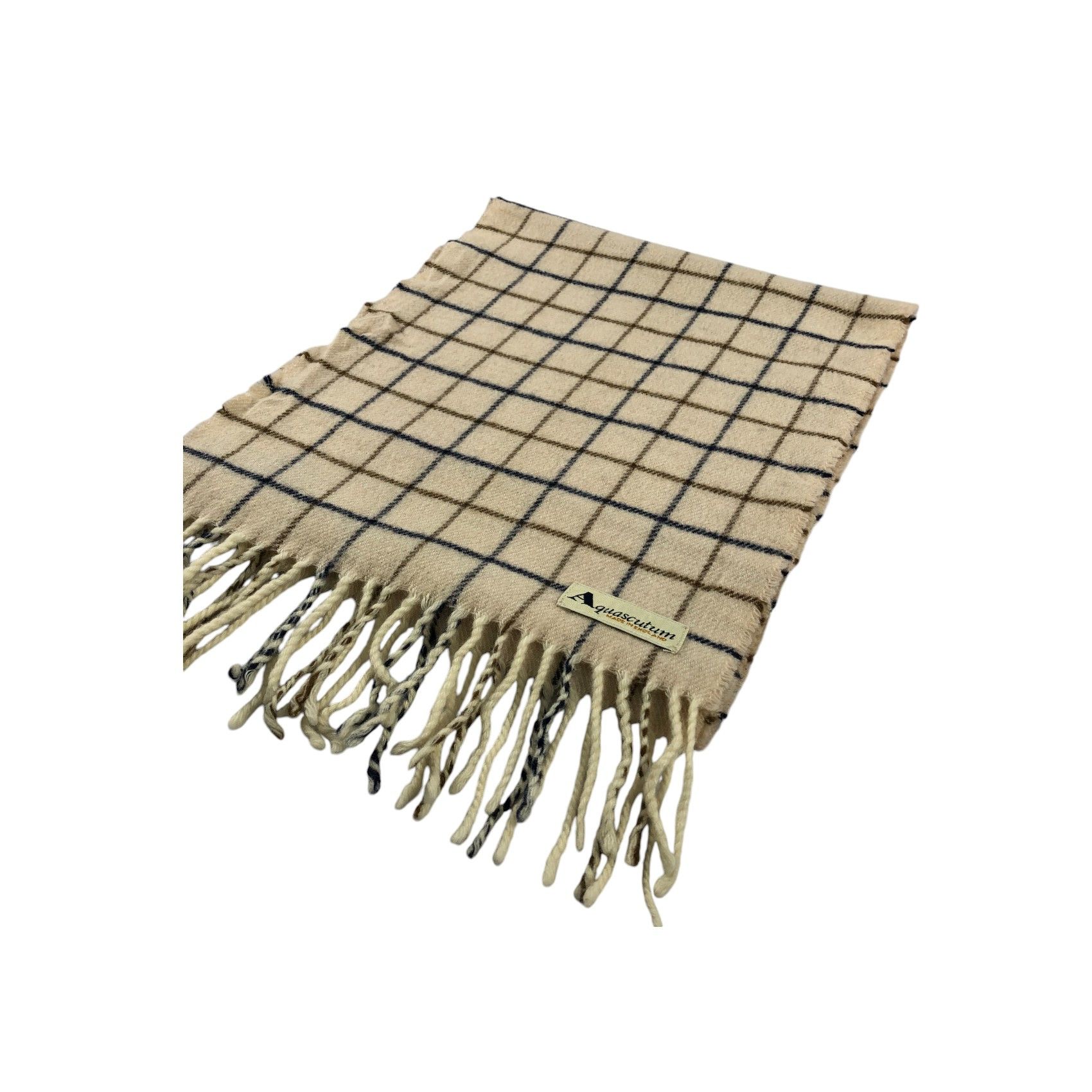 Aquascutum Vintage Aquascutum Scarf - WW3266 Size ONE SIZE - 3 Thumbnail