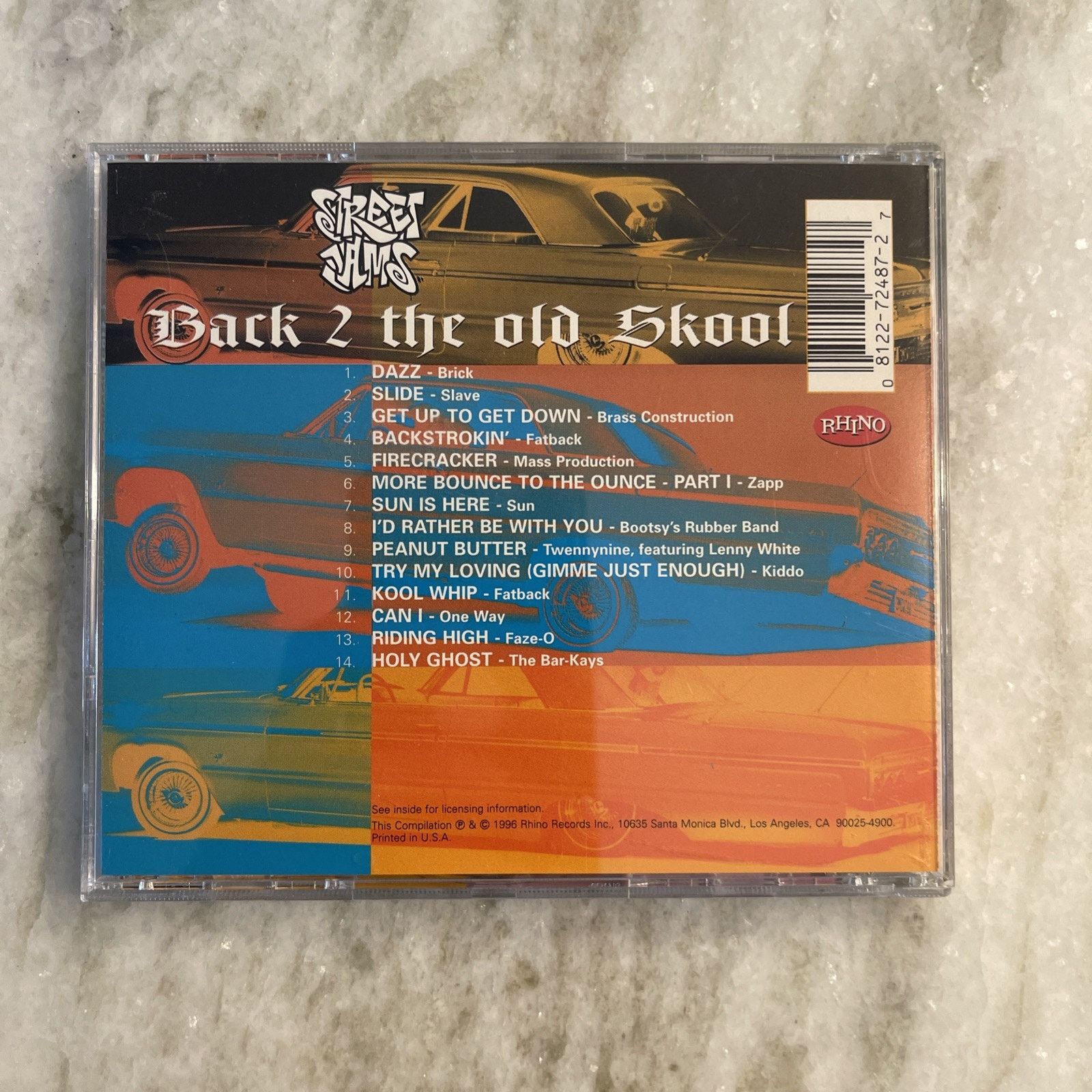 Other STREET JAMS Back 2 The Old Skool Part 1 CD SLAVE ZAPP BAR Size ONE SIZE - 5 Thumbnail