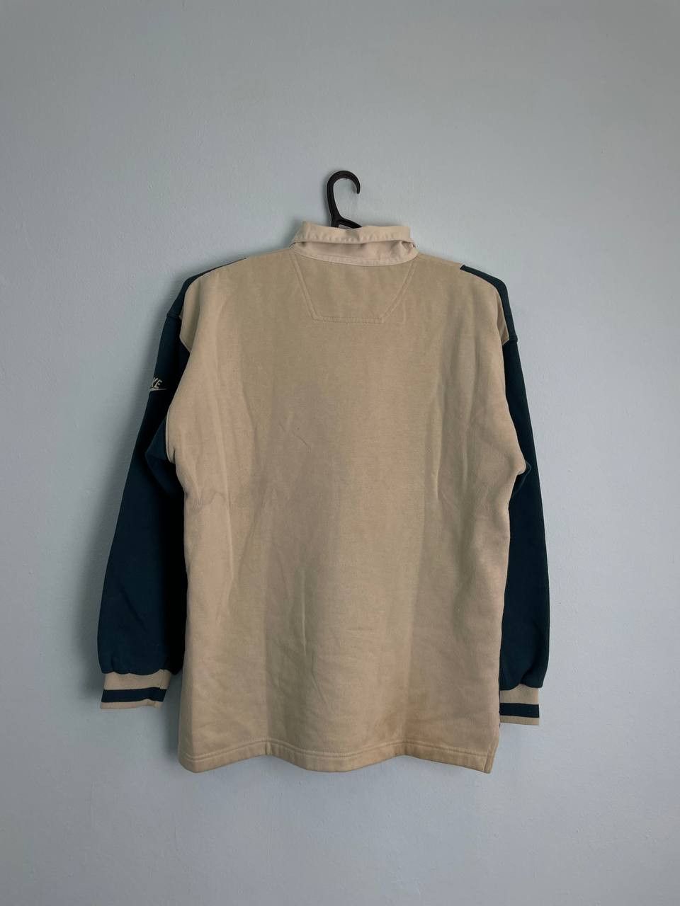Nike × Vintage Nike Cream Embroidered Spell Out Shirt Size US S / EU 44-46 / 1 - 2 Thumbnail