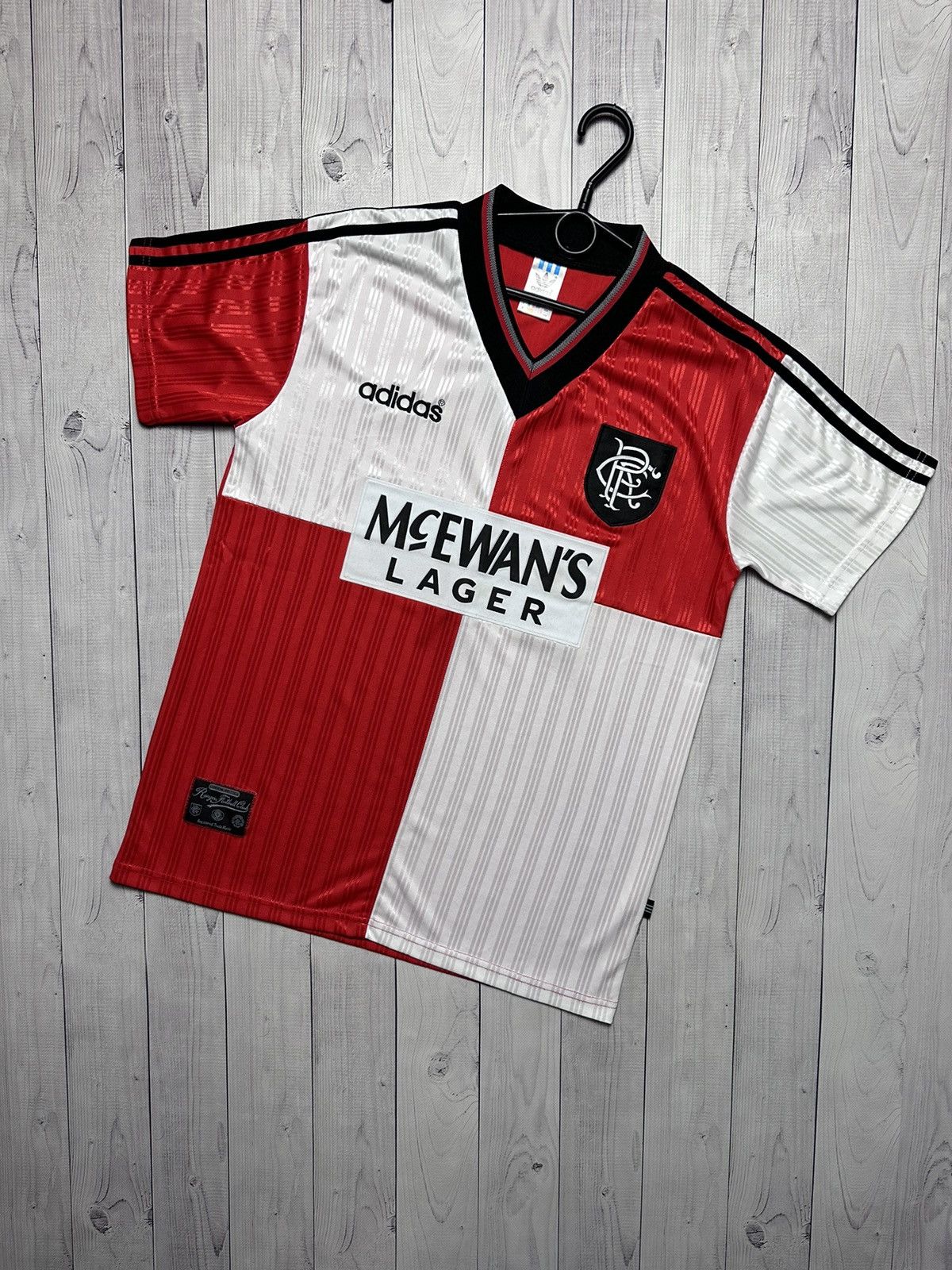 Adidas × Vintage Vintage adidas Rangers soccer jersey size M/L Size US M / EU 48-50 / 2 - 1 Thumbnail