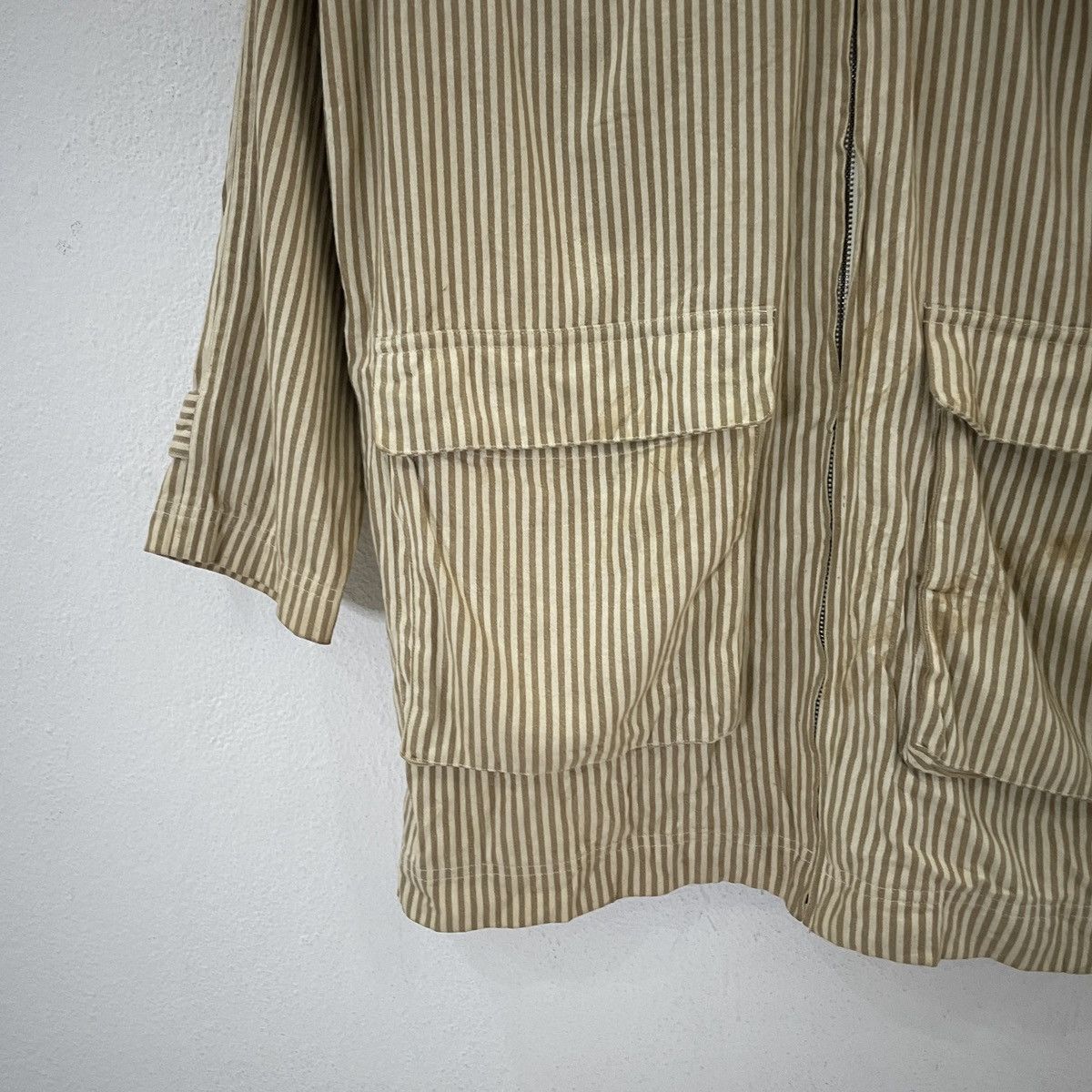 PPFM Vintage Peyton Place Ppfm Stripe Hoodies Jacket Size US M / EU 48-50 / 2 - 3 Thumbnail