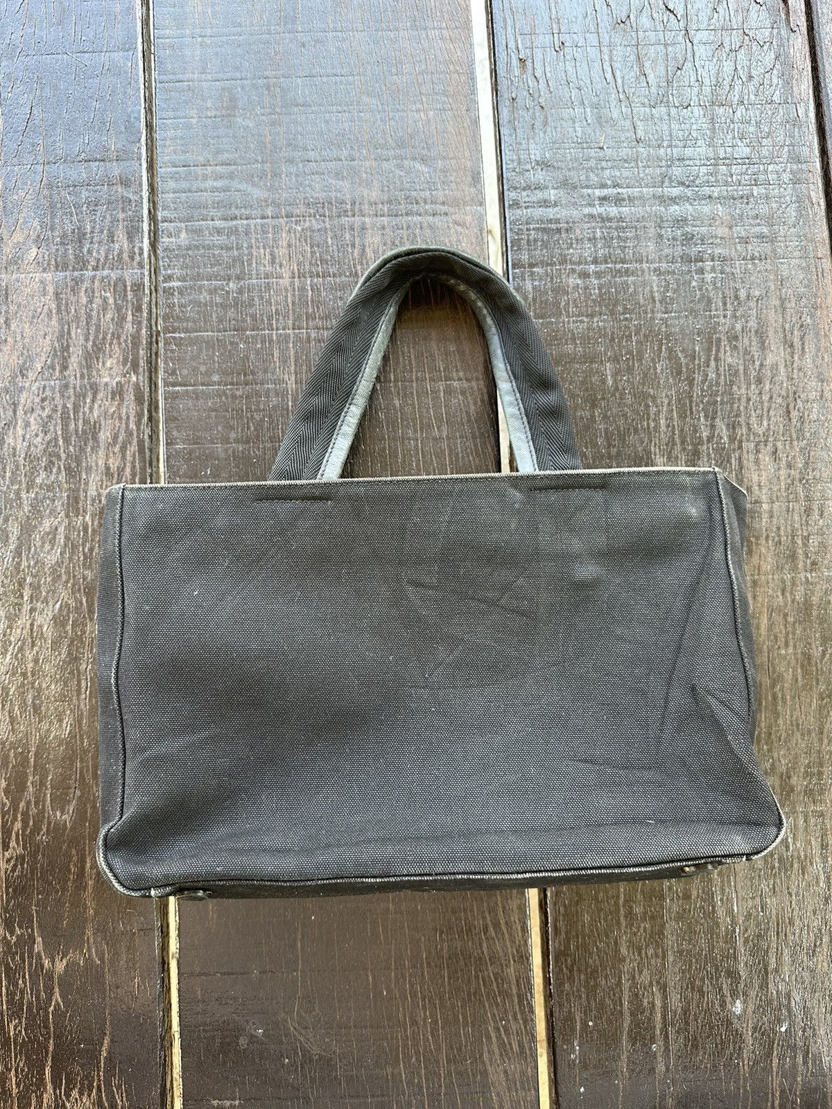 Prada × Vintage Vintage prada canvas hand carry bag Size ONE SIZE - 3 Thumbnail