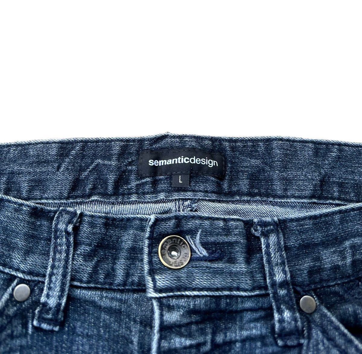 semanticdesign Semantic design denim jeans Size 31" - 2 Thumbnail