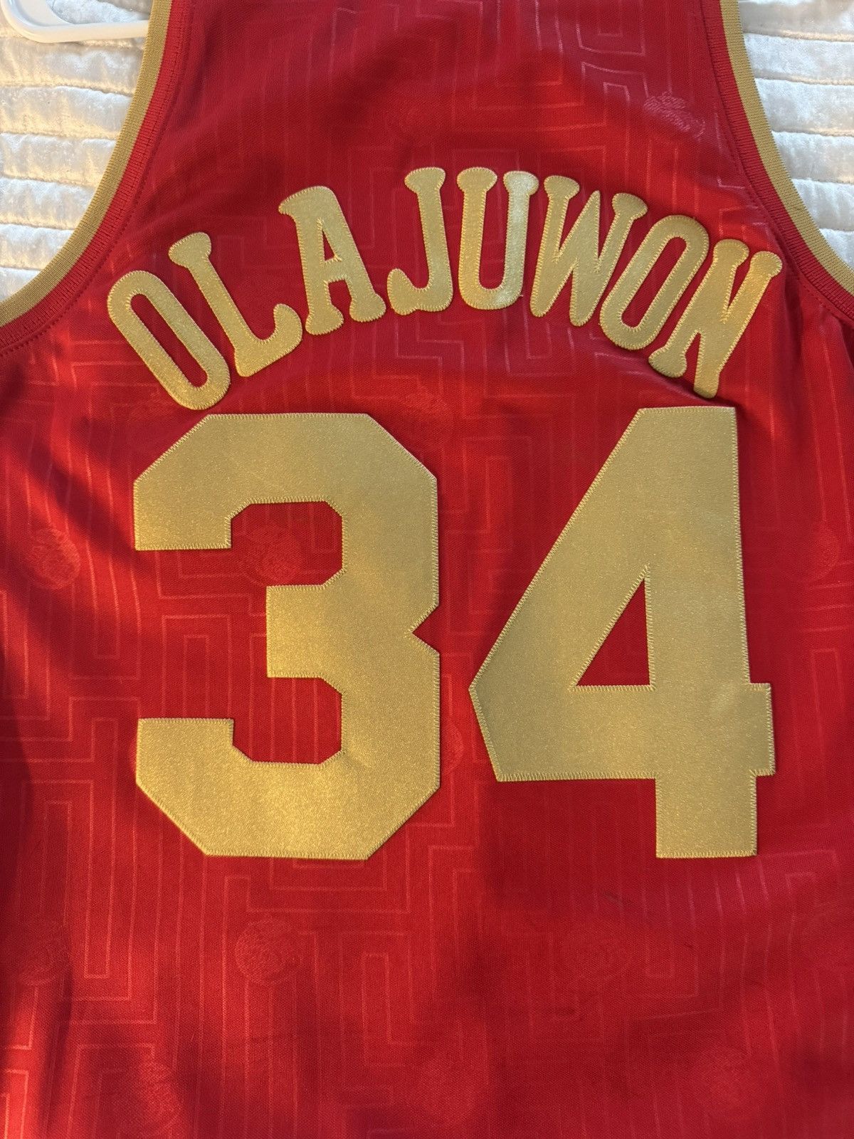 Mitchell & Ness Hakeem Olajuwon 93-94 Houston Mitchess & Ness Sz M Size US M / EU 48-50 / 2 - 5 Thumbnail