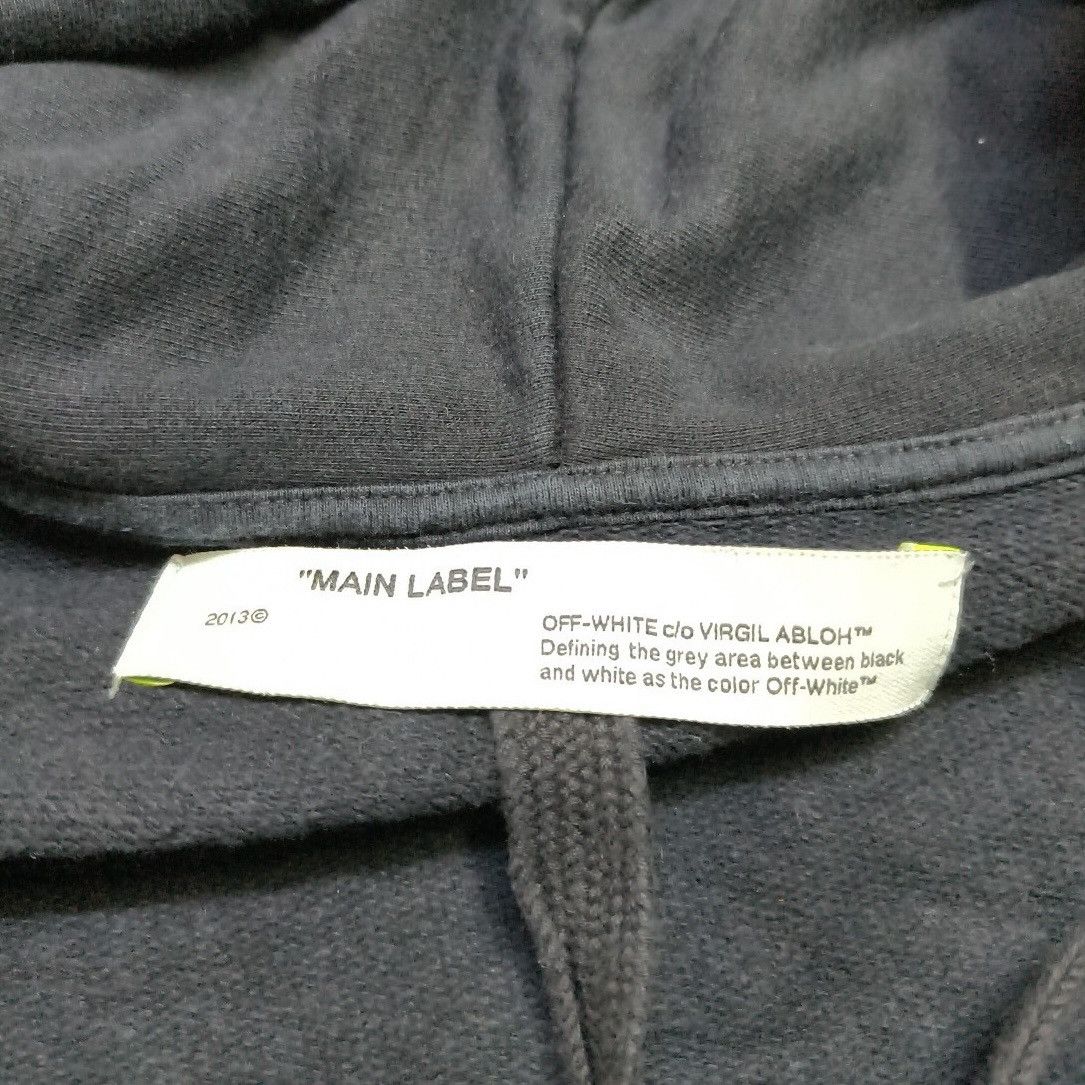 Off-White Off-White Diag Mariana Zipped Hoodie in black Size US L / EU 52-54 / 3 - 5 Thumbnail