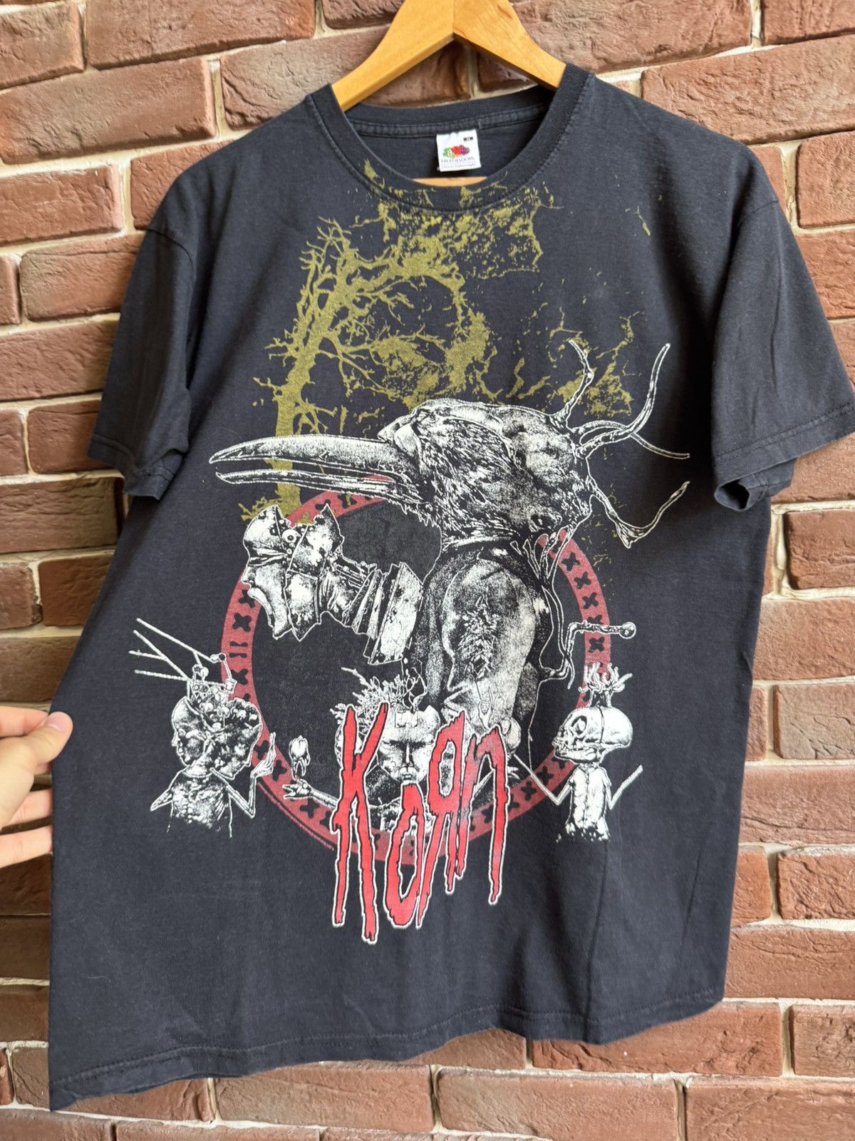 Band Tees Vintage Korn We have problem Nu Metal Band 00s T-Shirt y2k Size US M / EU 48-50 / 2 - 3 Thumbnail