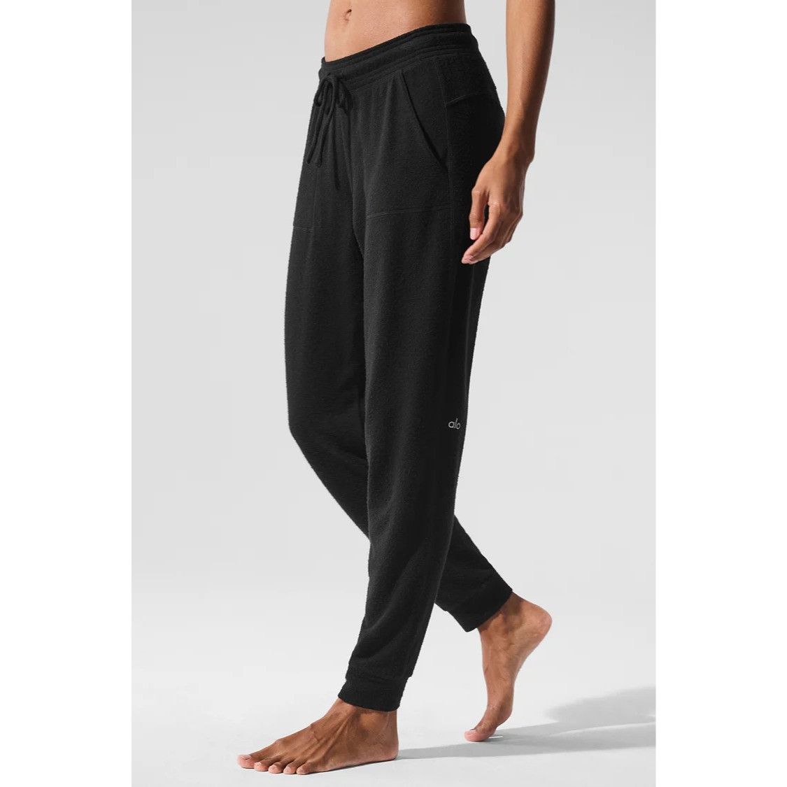 Alo Alo Soho Sweatpant Alolux High-Rise Ankle-Length Jogger With Size 27" / US 4 / IT 40 - 4 Thumbnail