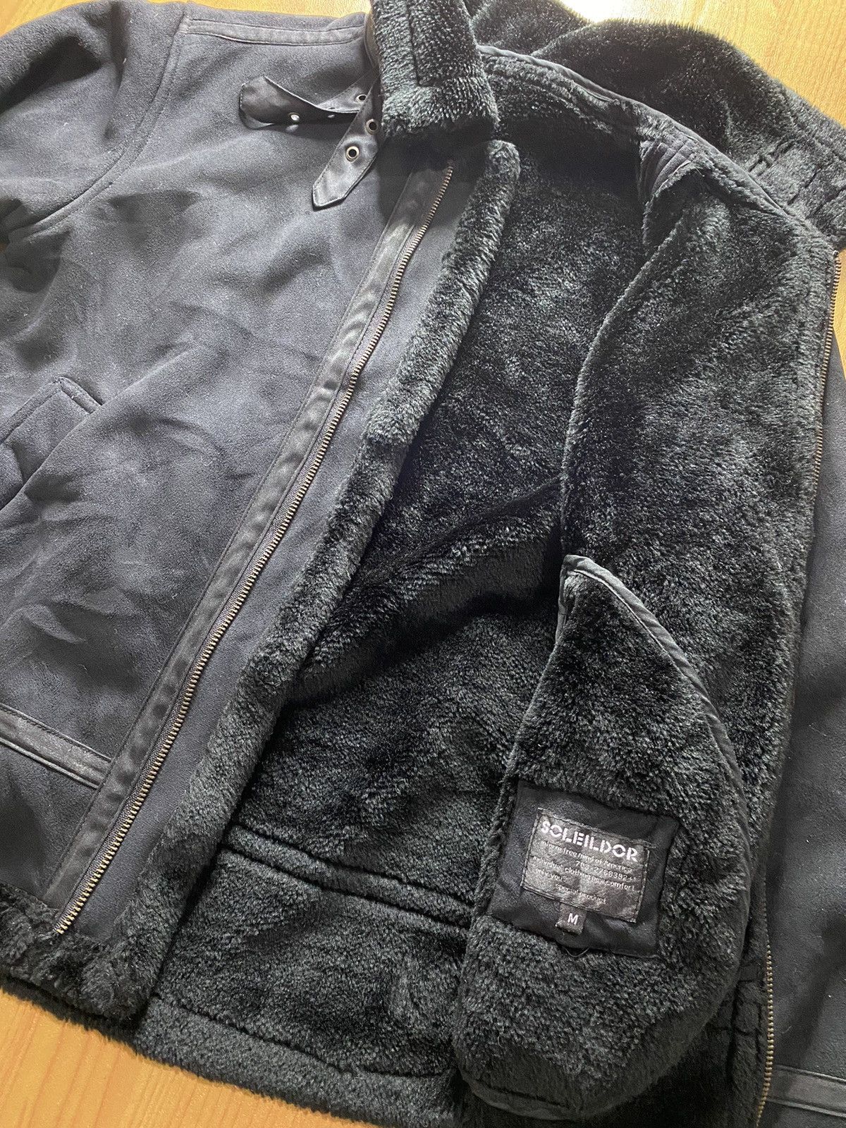 Isamu Katayama Backlash Japanese lgb style soleildor faux fur suede bondage jacket Size US M / EU 48-50 / 2 - 4 Thumbnail