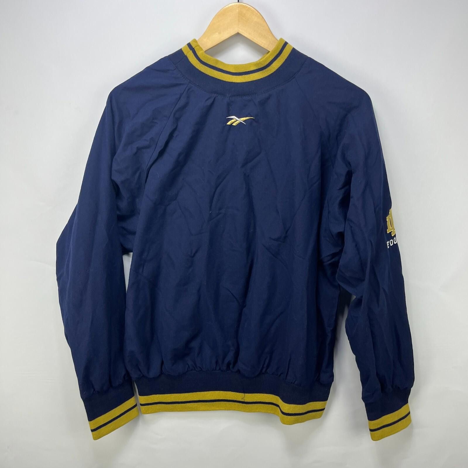 Reebok Vintage Notre Dame University Fighting Irish Jacket Small Size US S / EU 44-46 / 1 - 6 Thumbnail